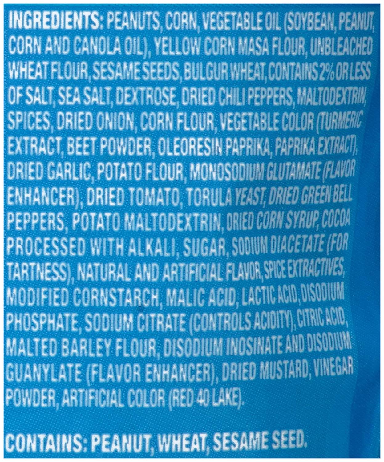 Planters Spicy Nuts & Cajun Sticks Trail Mix (6oz Bags, Pack of 12)