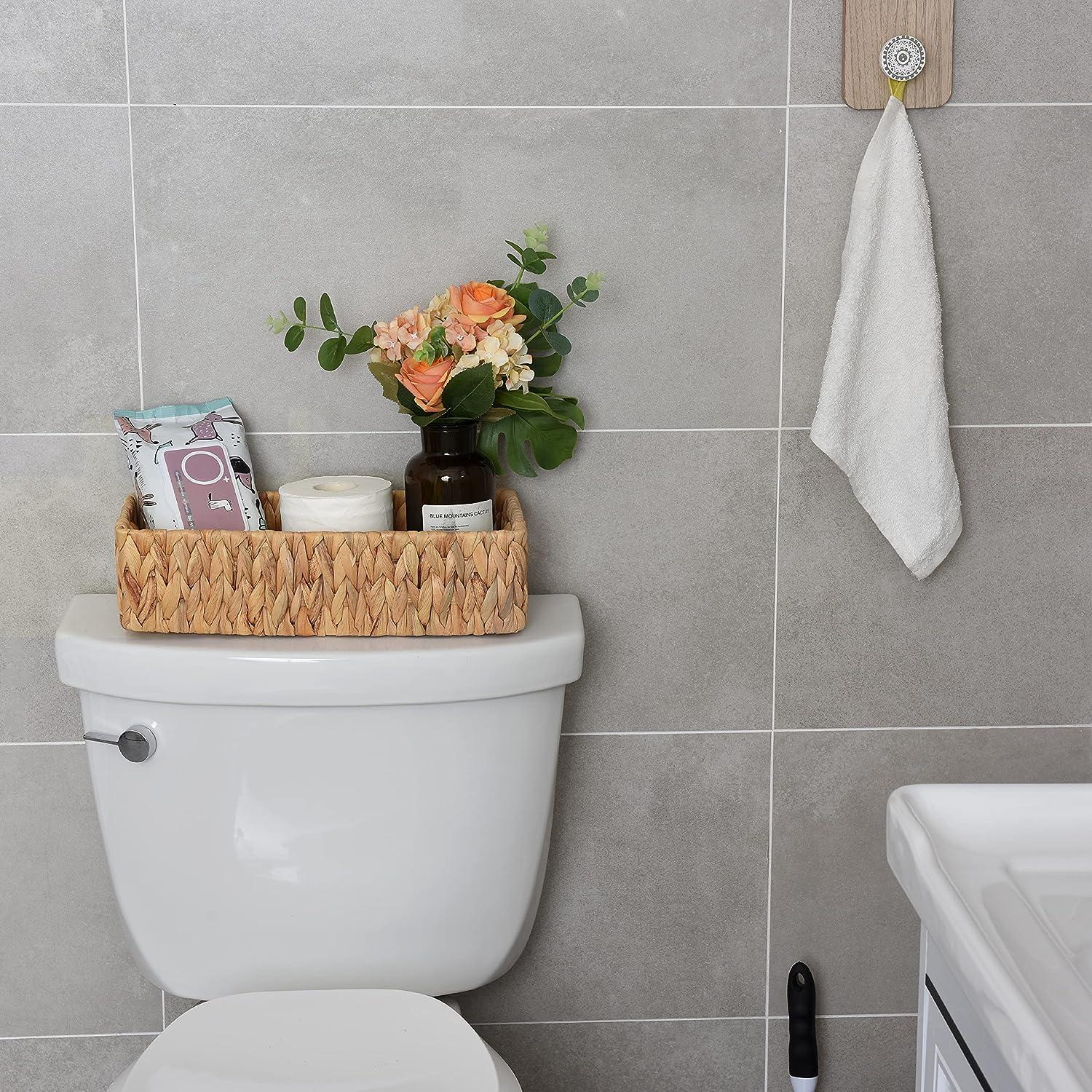 StorageWorks Toilet Paper Storage Basket - Thumbnail 4