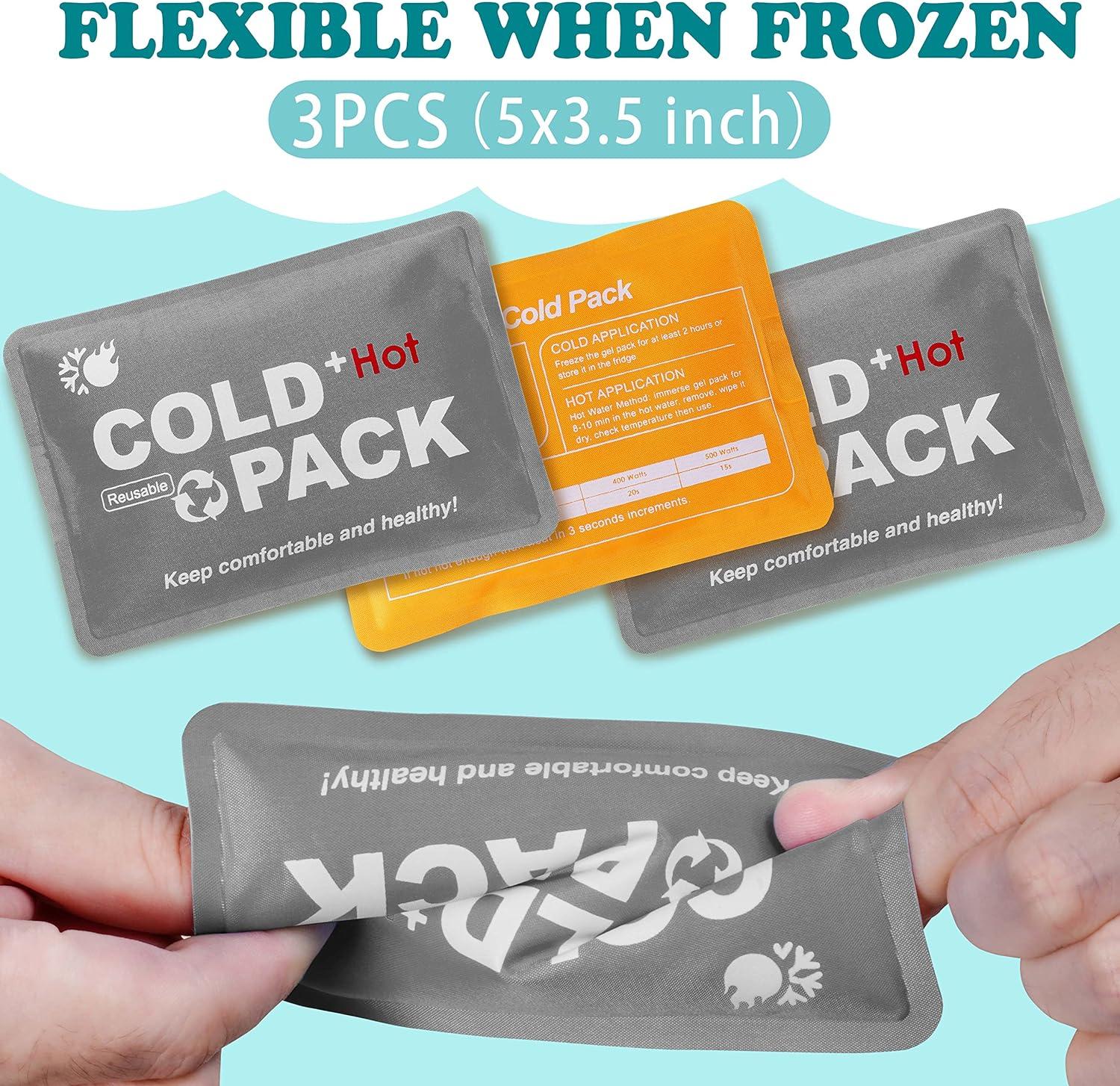 ScripHessco Reusable Hot & Cold Gel Ice Pack 5 x 10.5