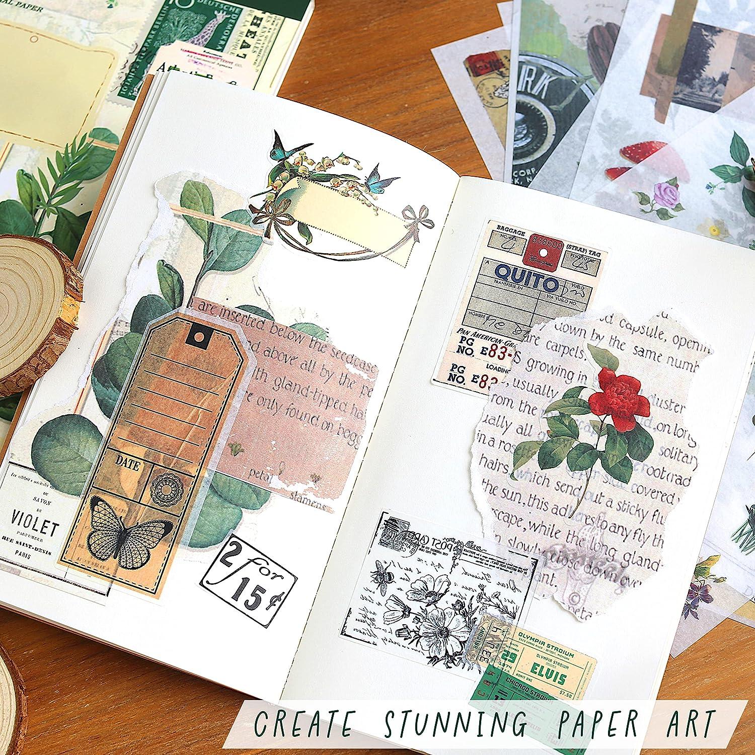 Mini Travel Sticker Book - Aesthetic Stickers for Scrapbooking & Bullet  Journaling