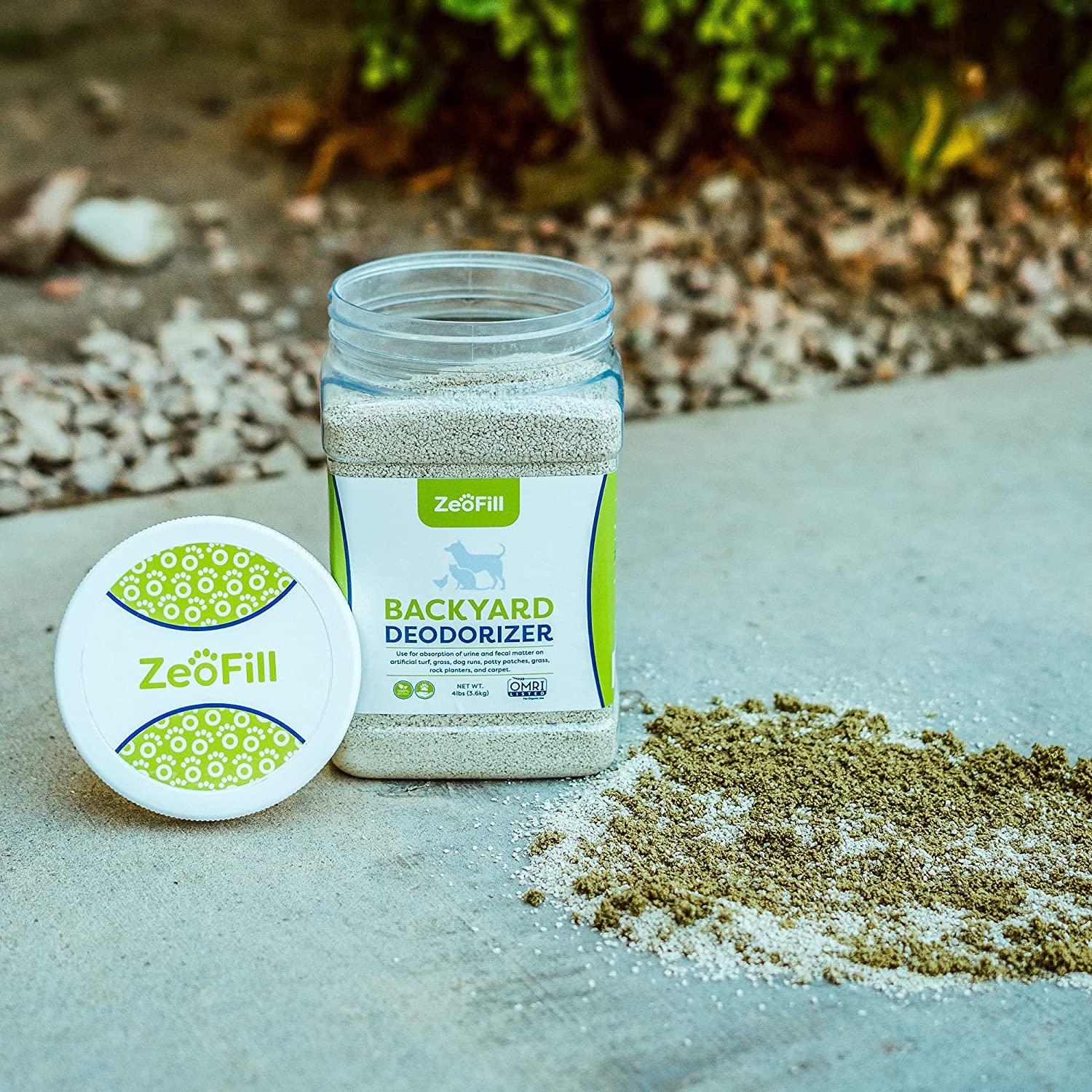 Zeofill Backyard Deodorizer 8 lbs. Eliminates Pet Urine Odors on