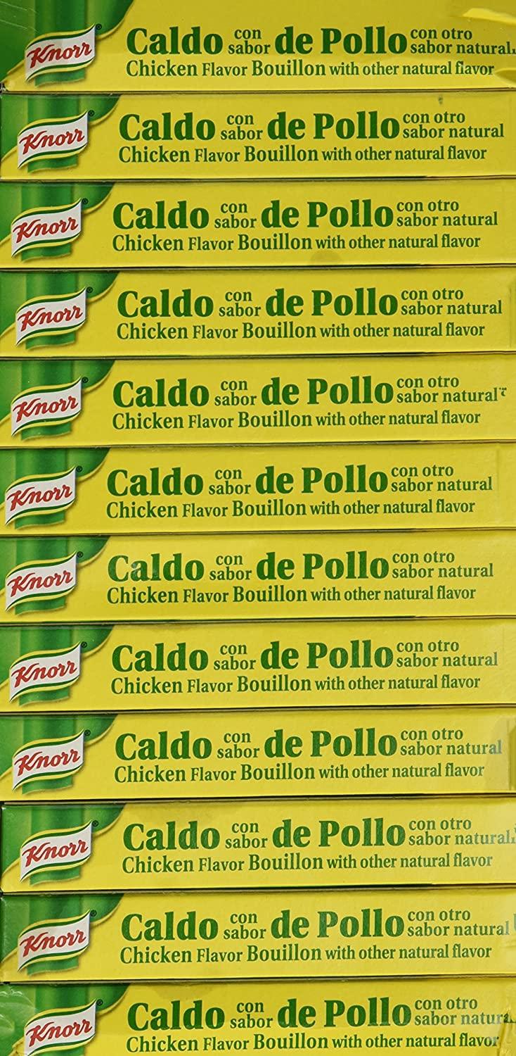 Knorr Chicken Bouillon Cubes, 2.3Ounce Boxes (Pack of 24)