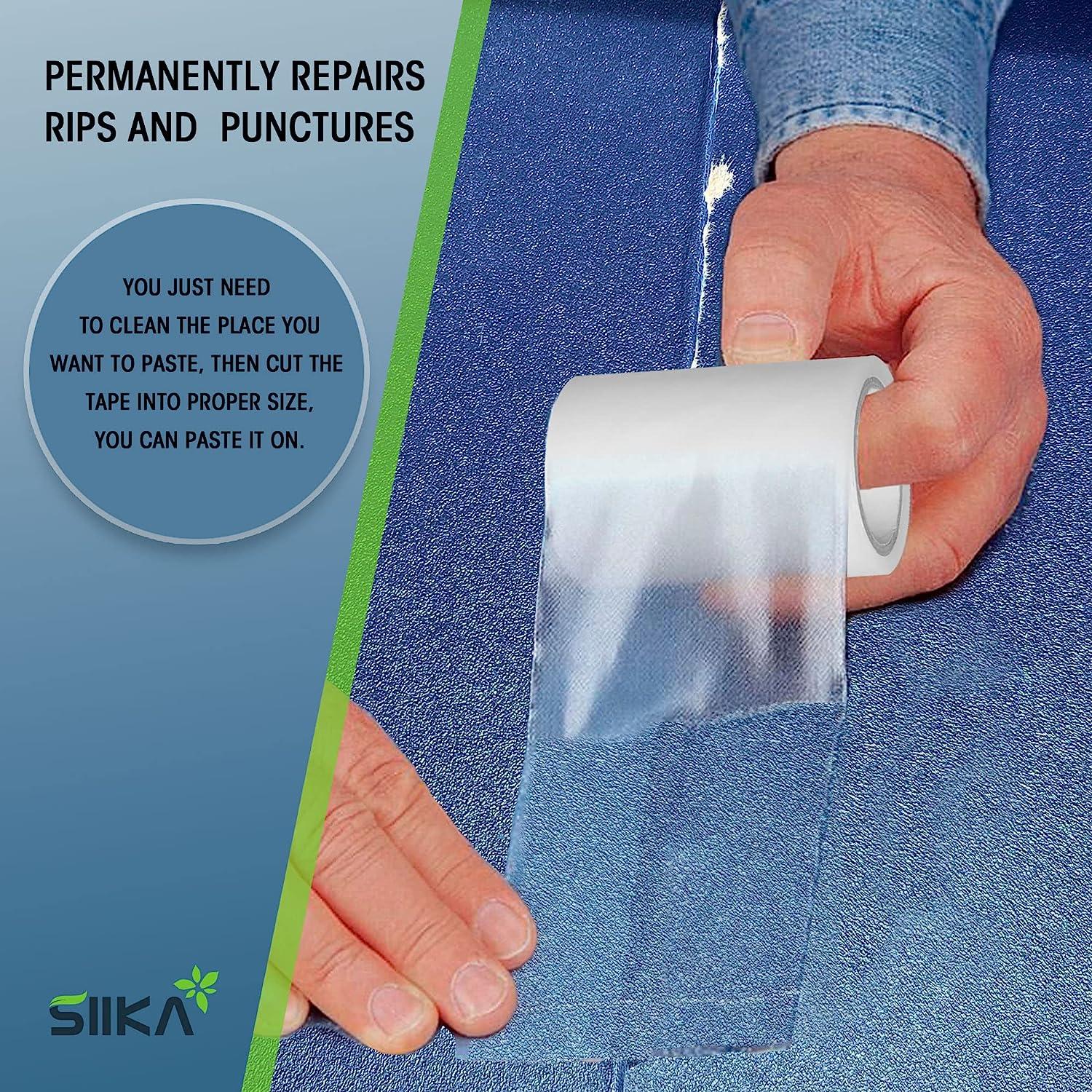 SIIKA Awning Repair Tape 30FT, Tent Repair Tape,Canvas Repair Tape