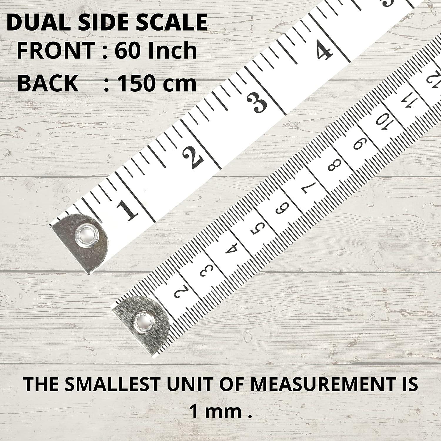 Soft Tape Measure - Multi-Color, Durable, Precision Markings For