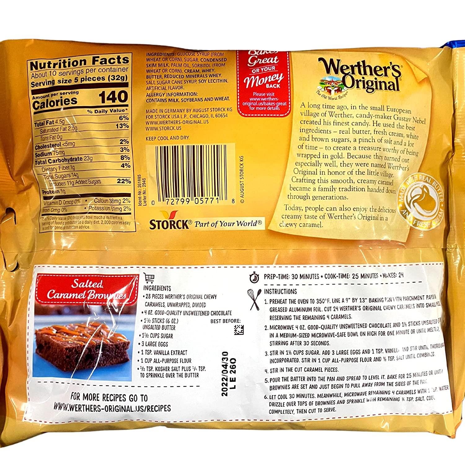 Werthers Original Soft Caramels 10.8 Ounce