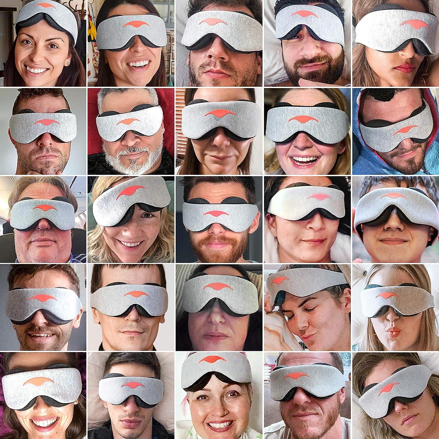 Manta Sleep Mask 100 Light Blocking Eye Mask Comfortable