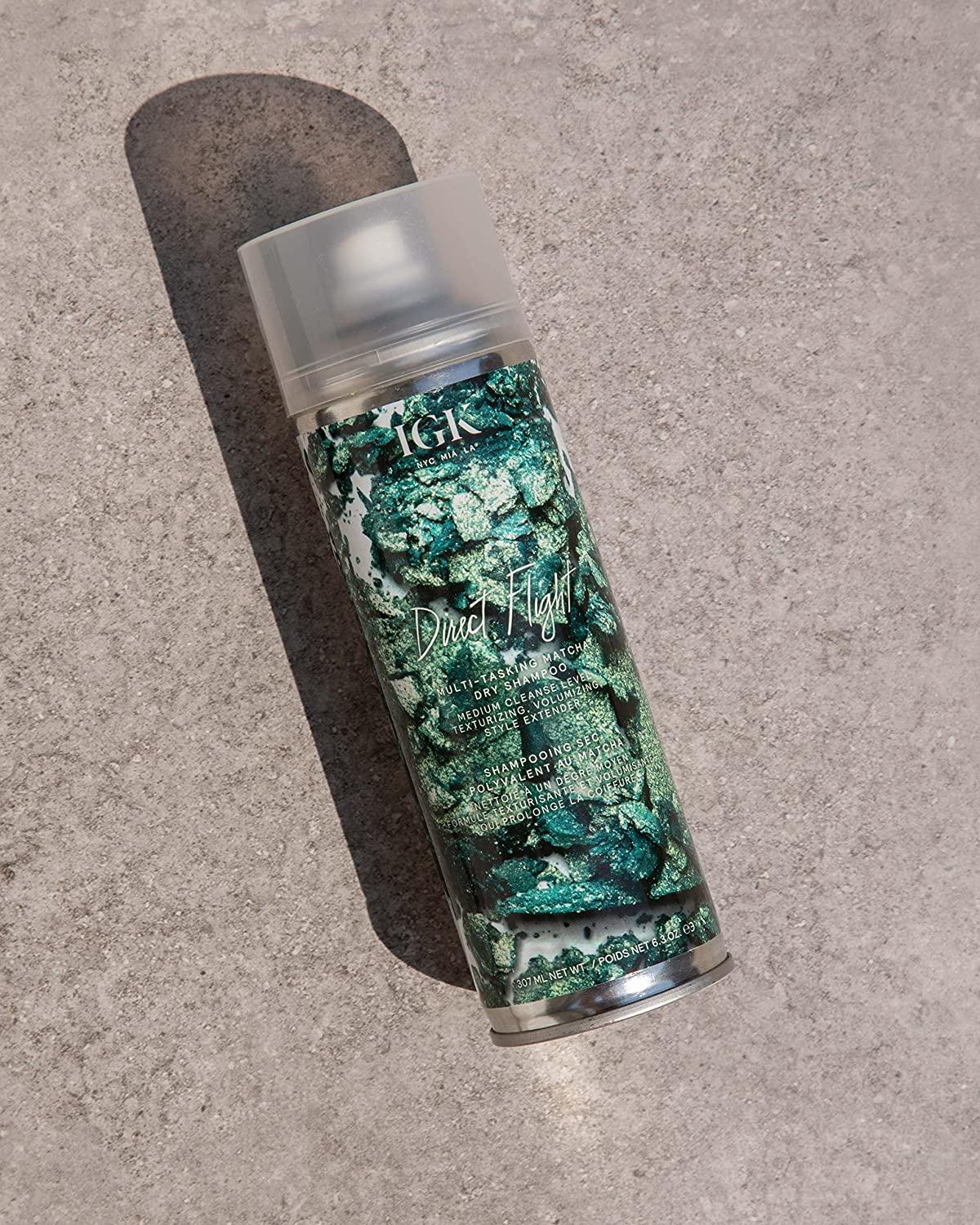 IGK DIRECT FLIGHT MultiTasking Dry Shampoo 6.3 Ounce (Pack of 1)