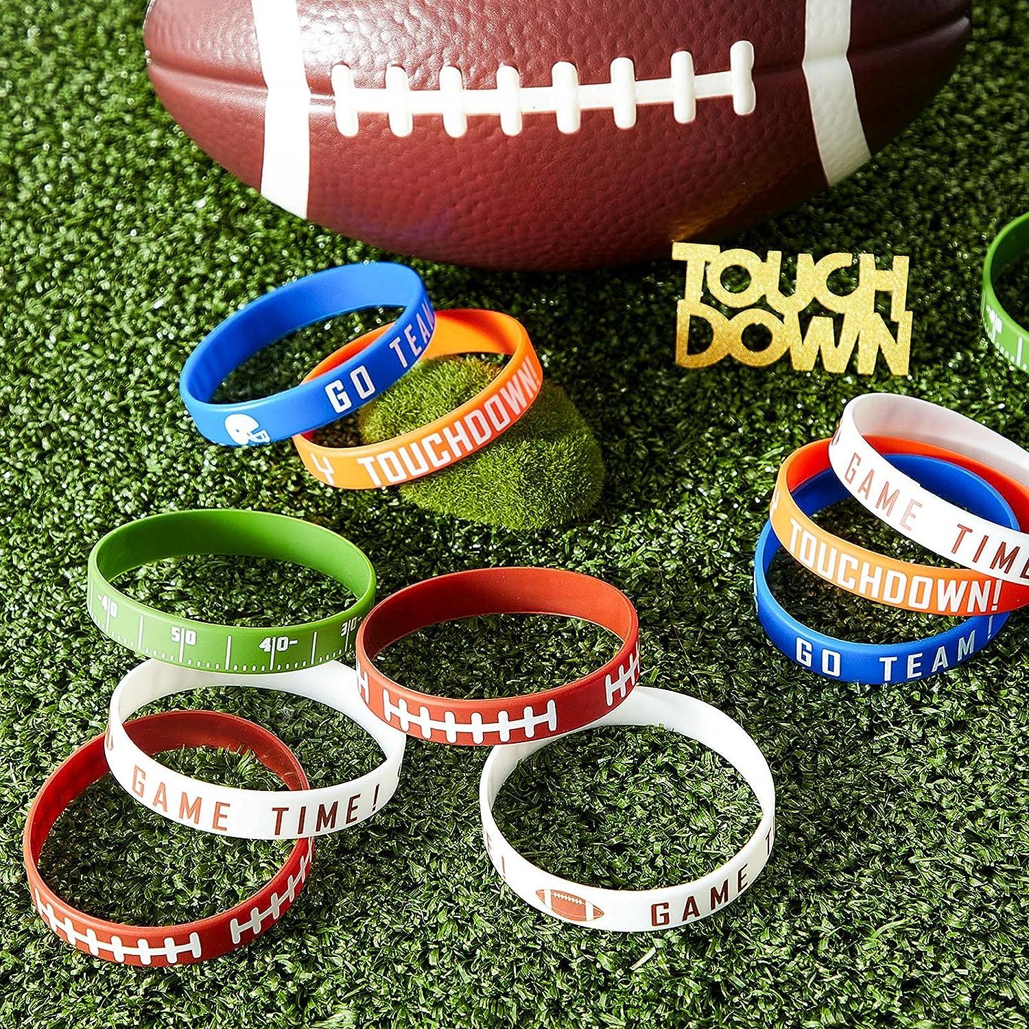 Football Bracelet Personalized Football Bracelet/ Football Jewelry/ Football  Mom Bracelet/stretchy Bracelet 