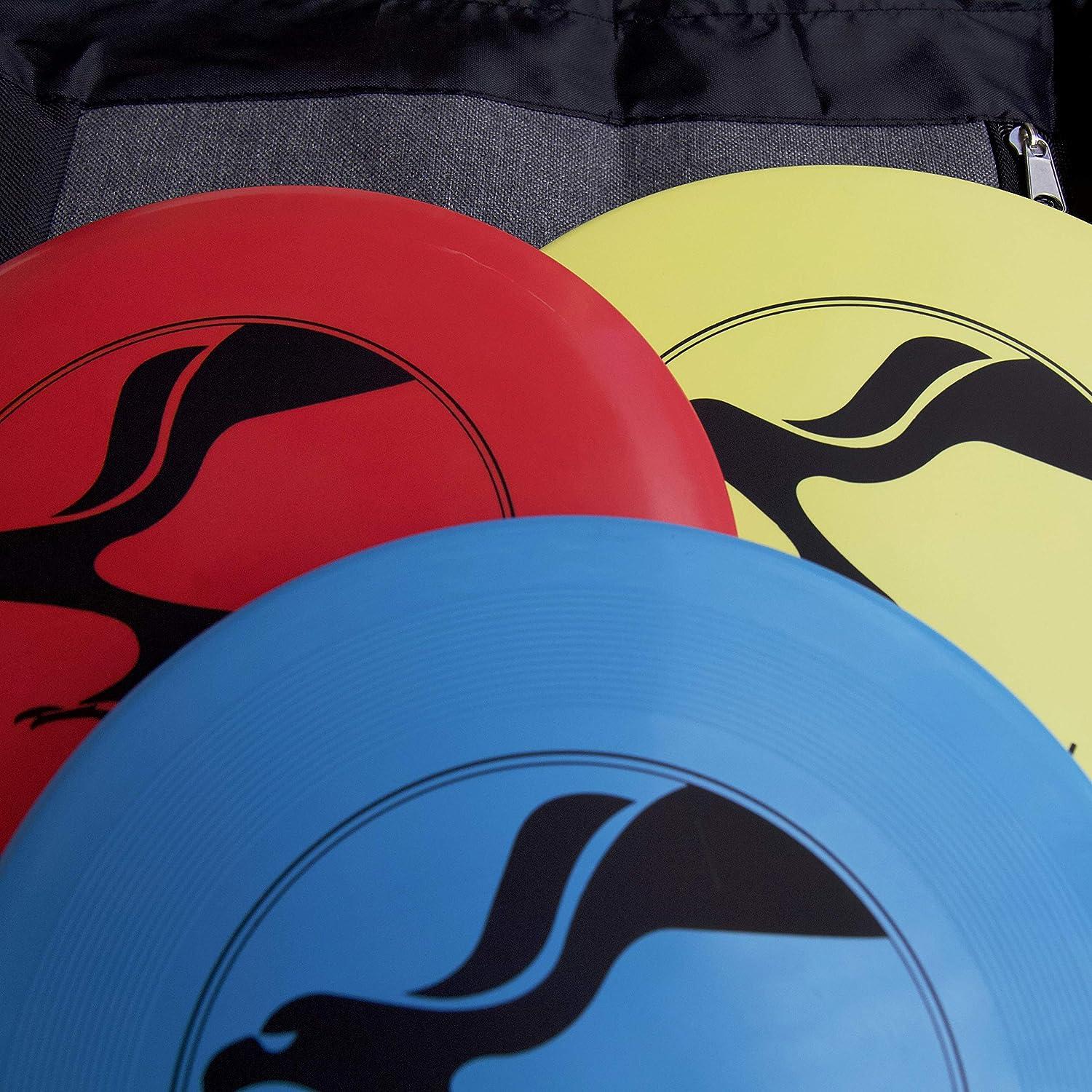 Kestrel Sports Disc Golf Beginner Set 3 Disc Premium Bundle