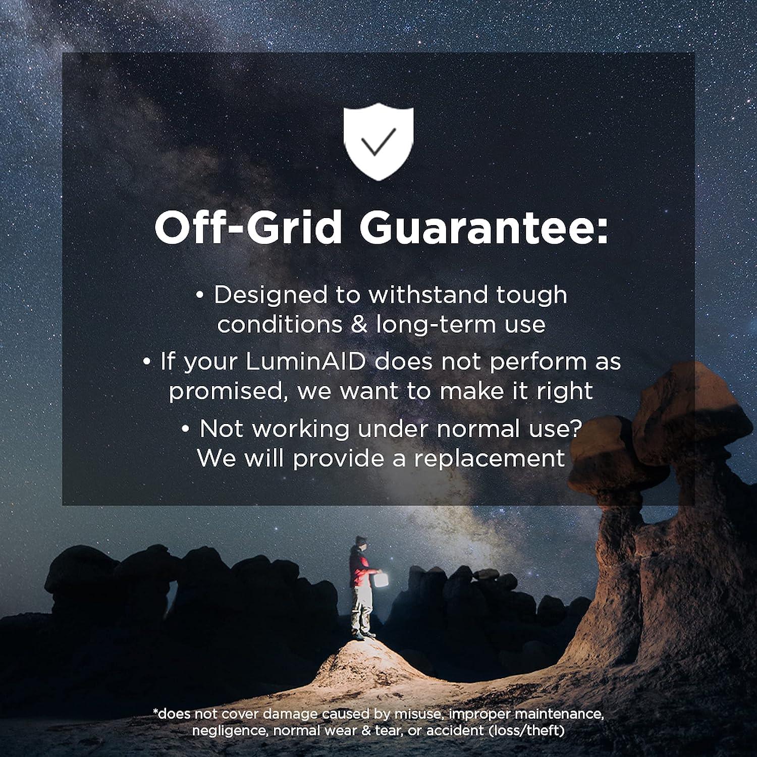 LuminAID PackLite Nova USB Solar Inflatable Waterproof Light