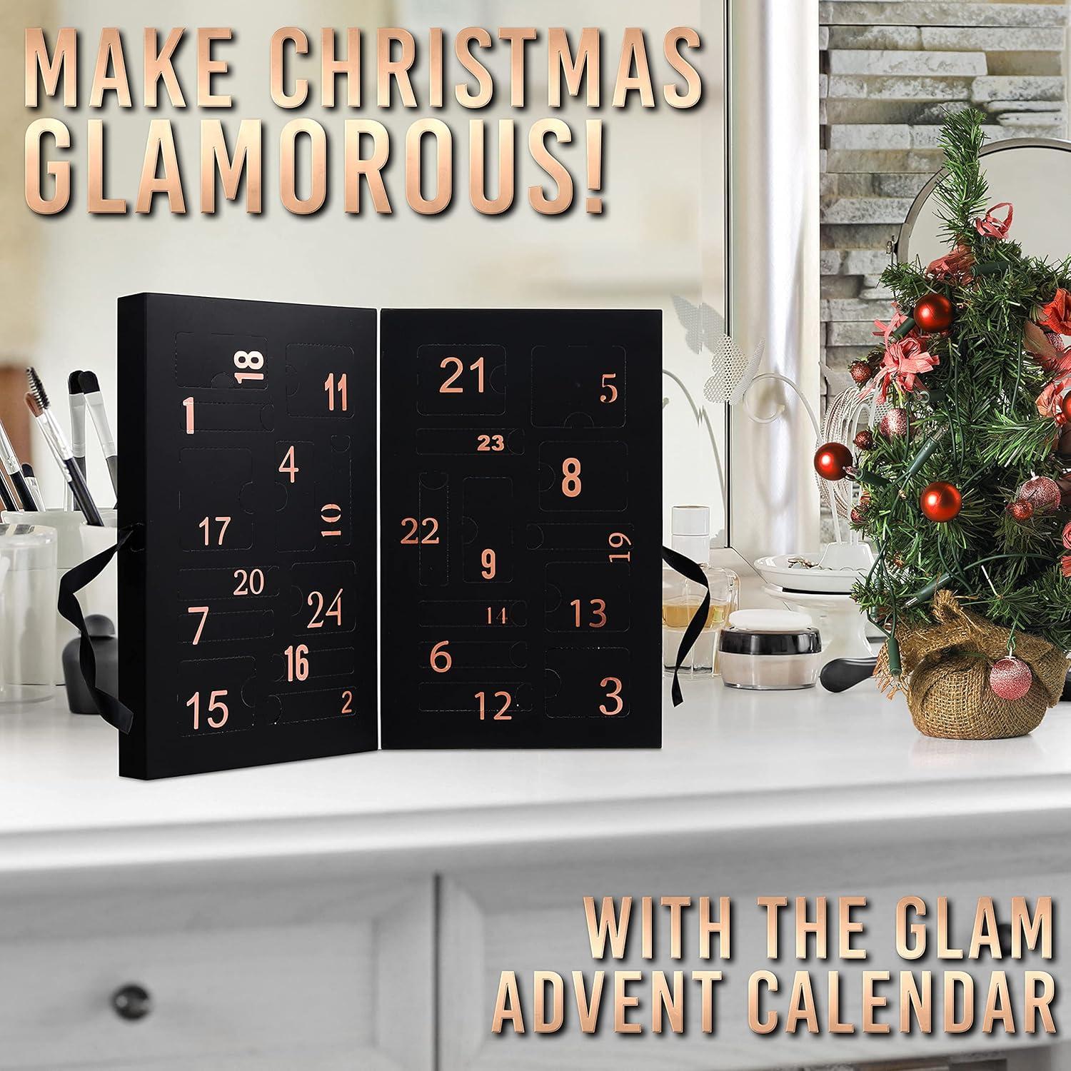 KreativeKraft Adventskalender 2024 - Beauty Make Up Set für Damen und