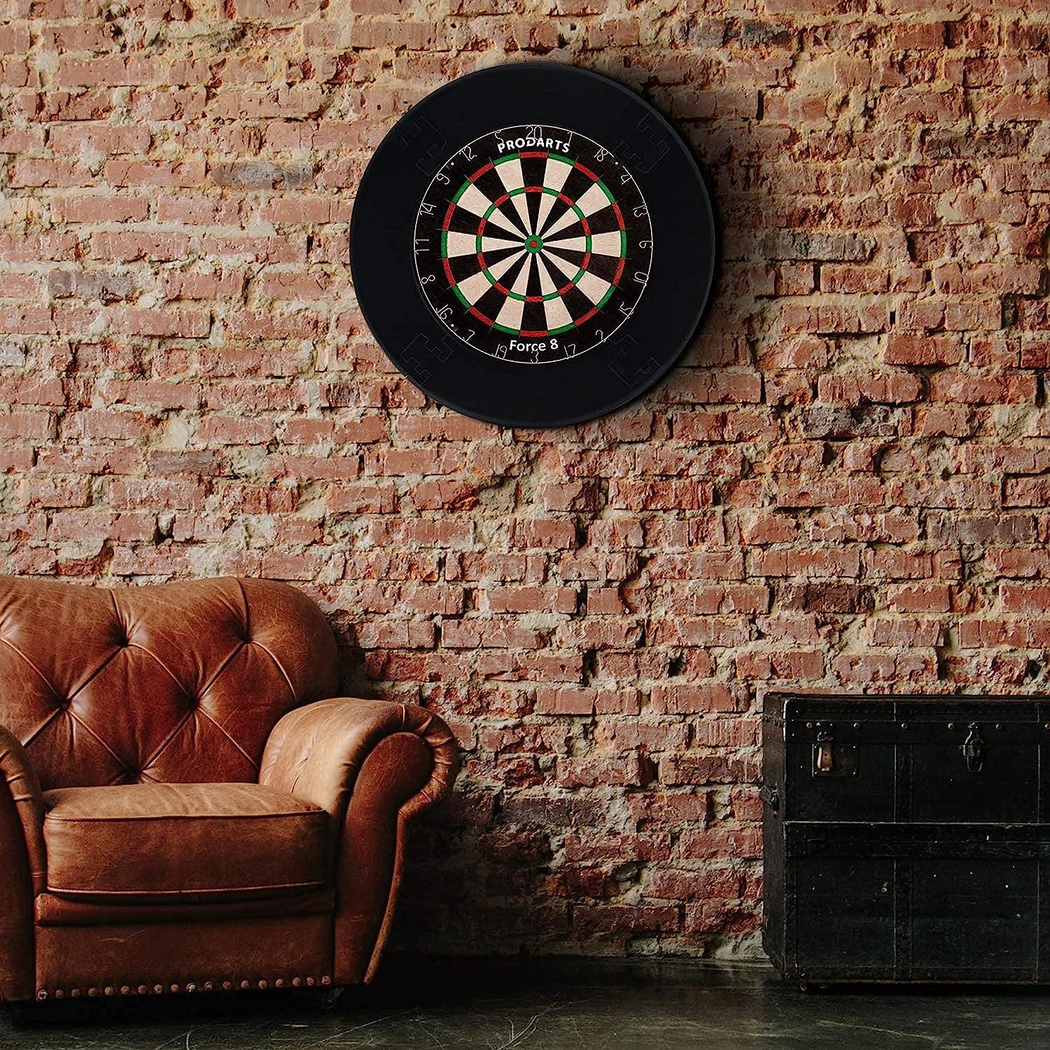 ProDarts Dart Surround Black Ring Wall Protection for Dartboards