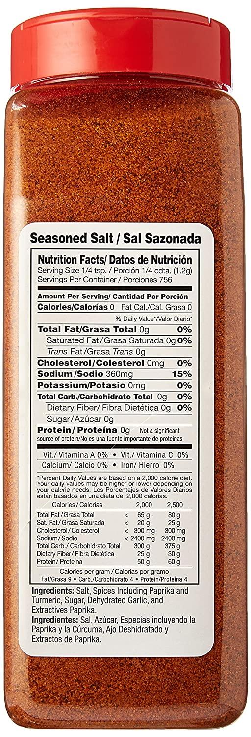 Badia Seasoned Salt 2 lbs Premium Blend for Flavorful Cooking