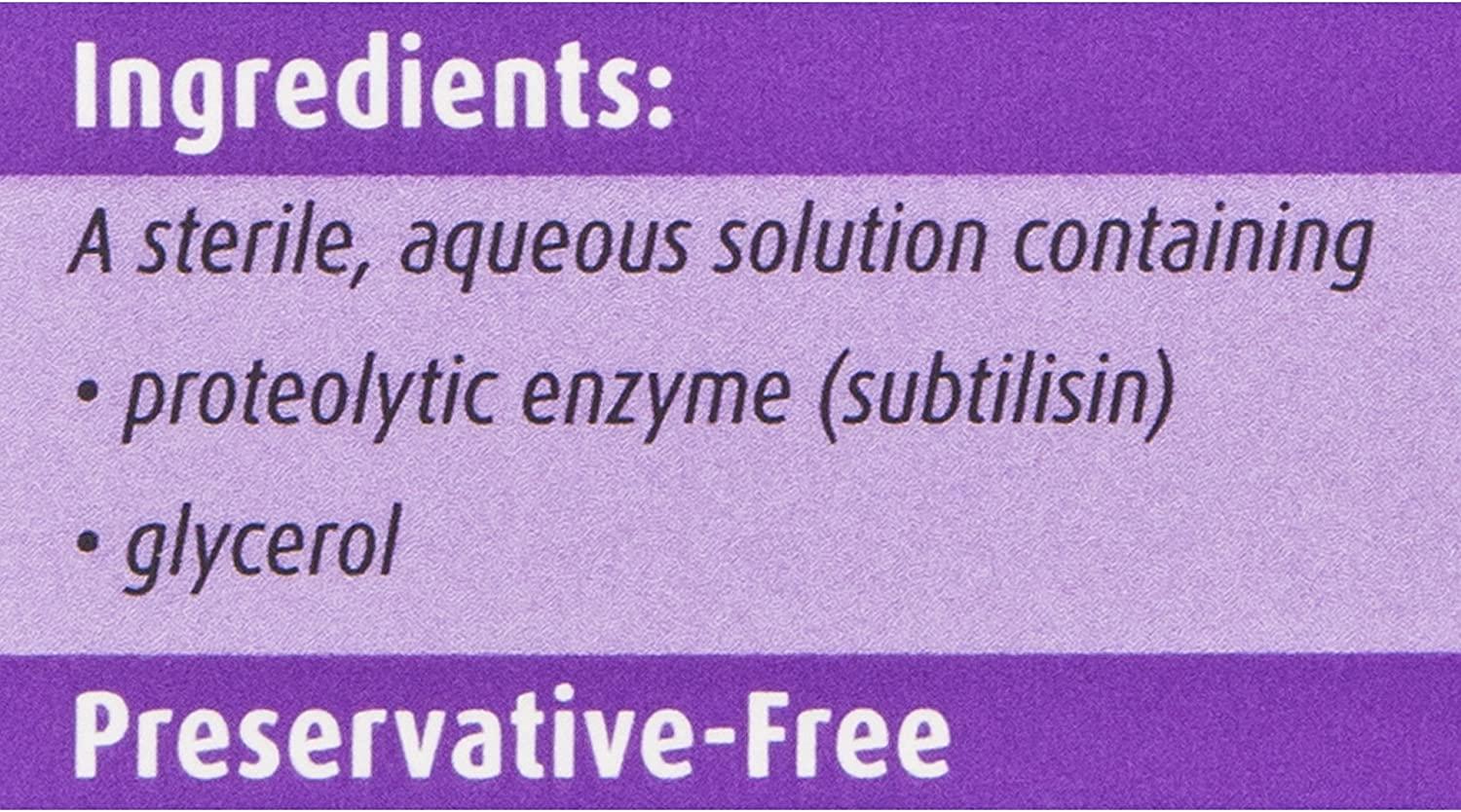 Bausch & Lomb Boston One Step Liquid Enzymatic Cleaner Protein Remover