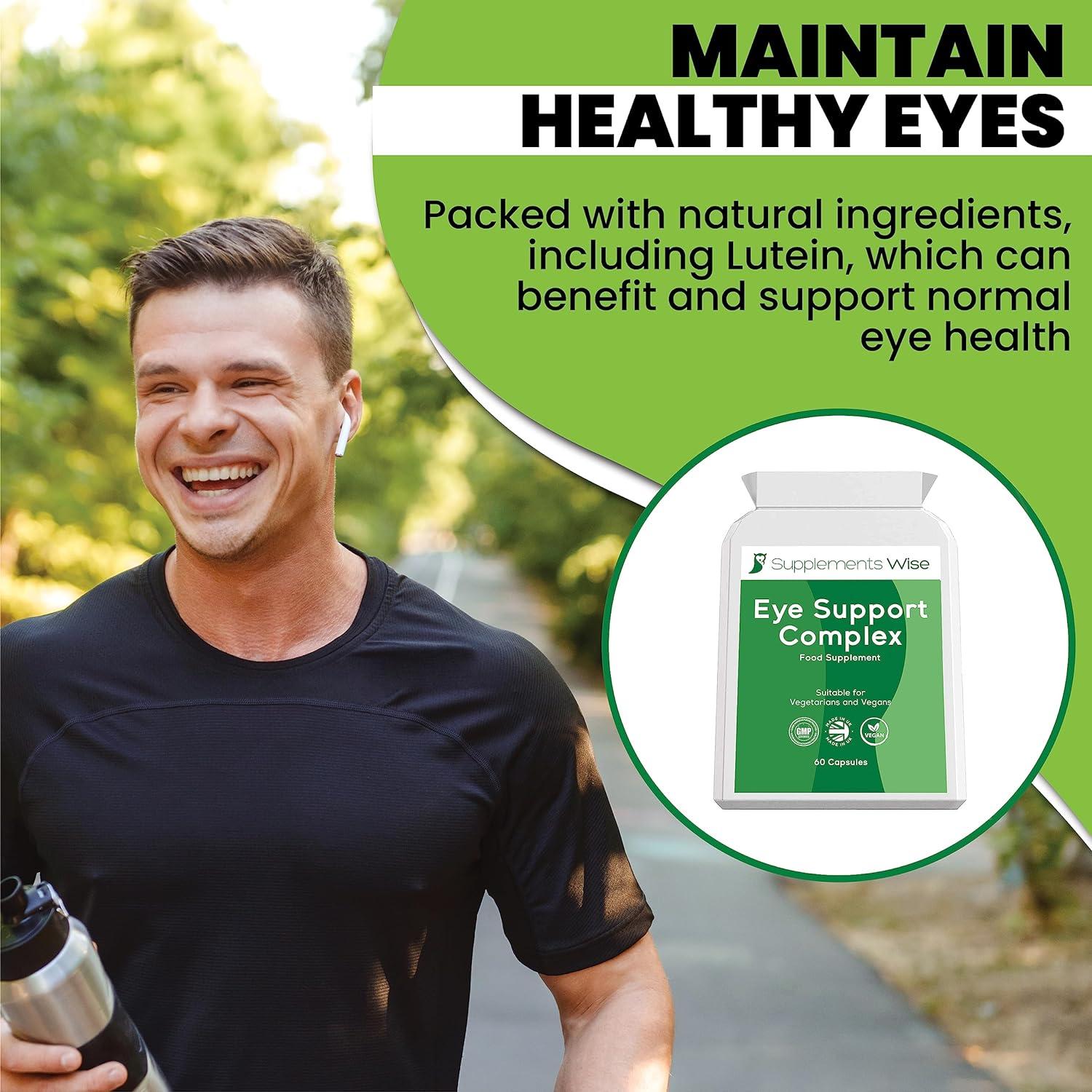 Natural Eye Complex Eye Vitamins with Lutein and Zeaxanthin 60
