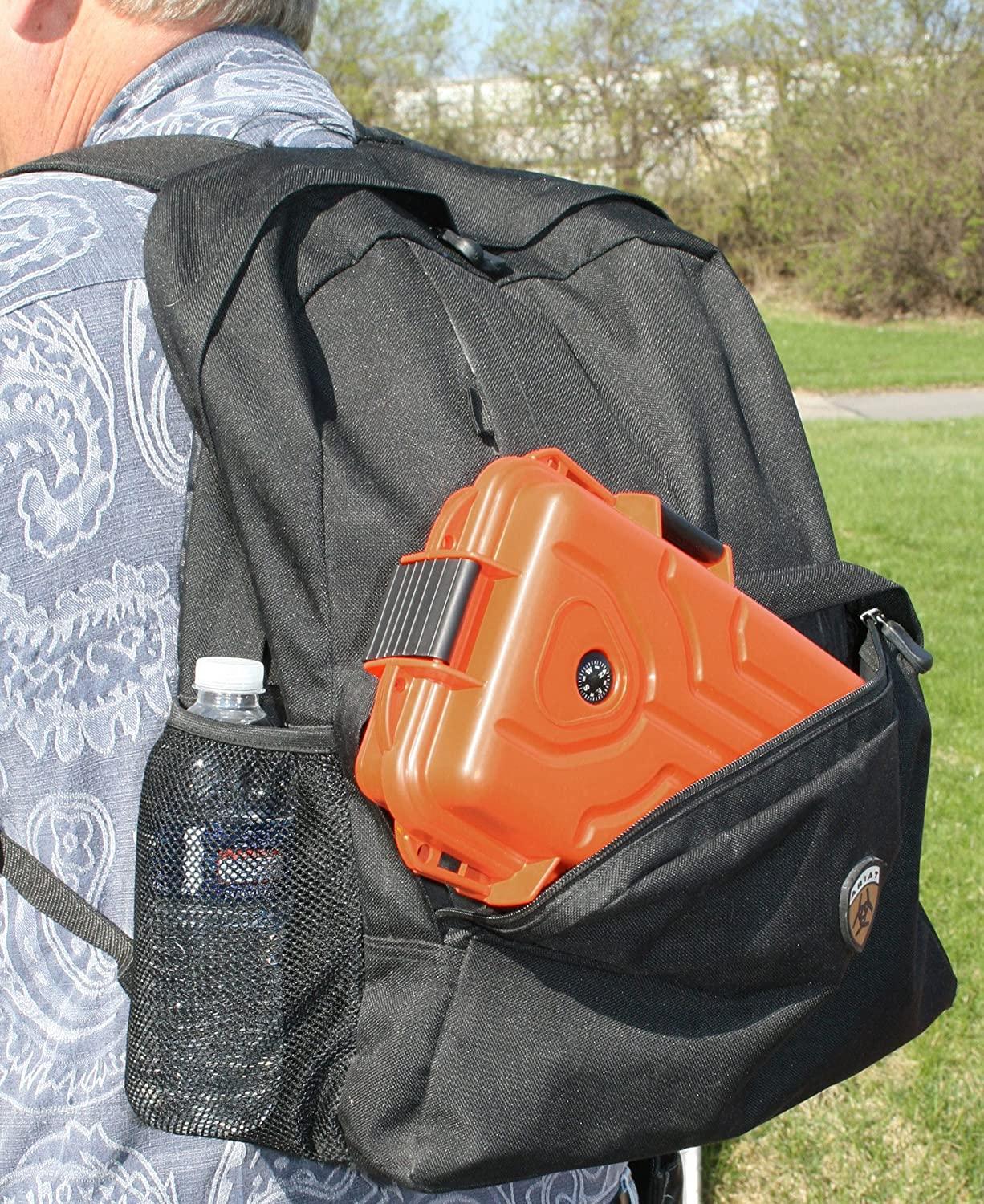 MTM Survivor Dry Box with ORing Seal Orange Large