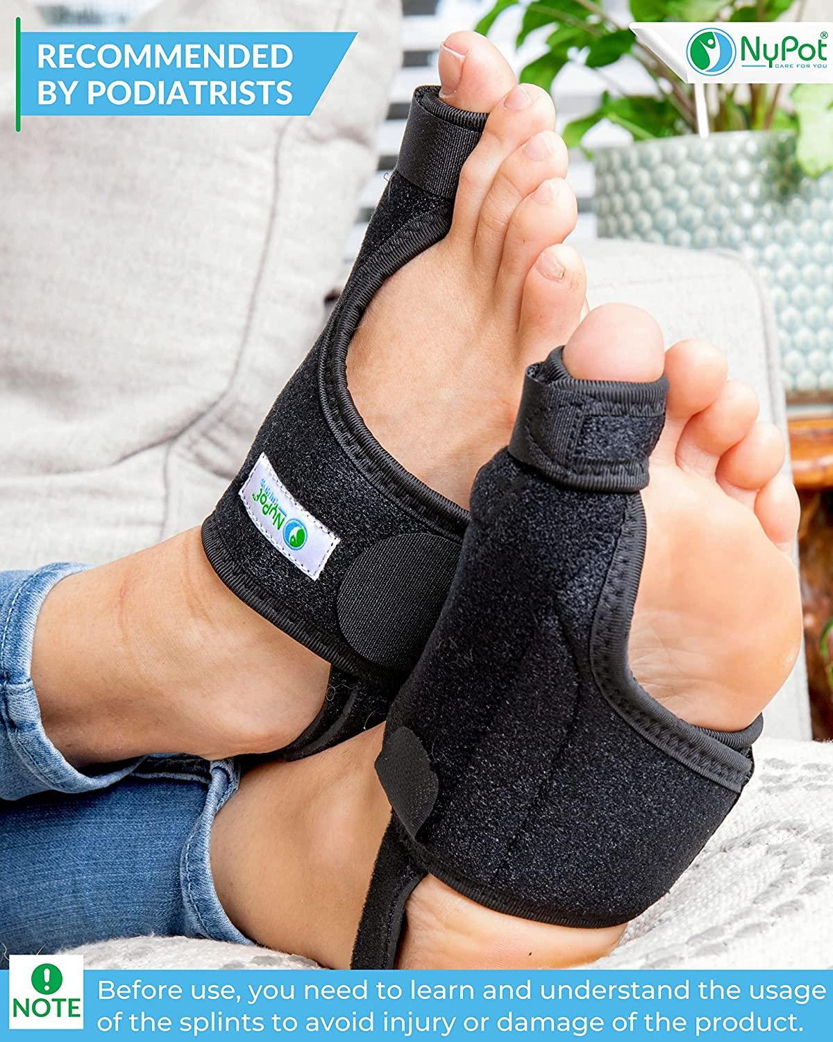 NYPOT Adjustable Bunion Corrector for Women and Men Pain Relief