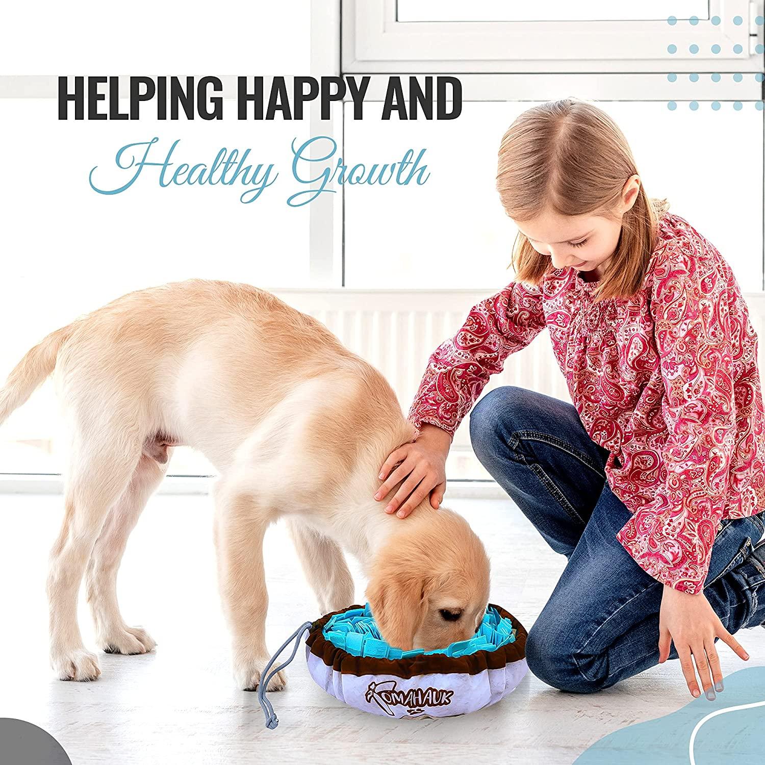 TOMAHAUK Snuffle Mat for Dogs Interactive Feed Game Dog Puzzle Toy