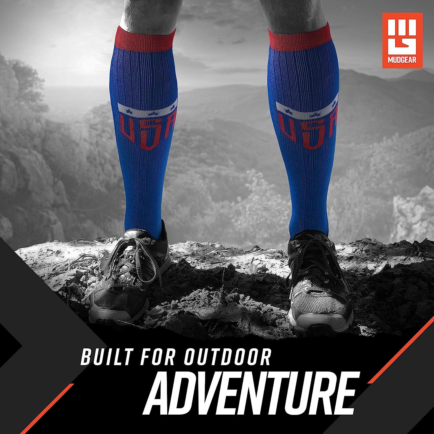 MudGear Premium Compression Socks USA Canada Editions Run
