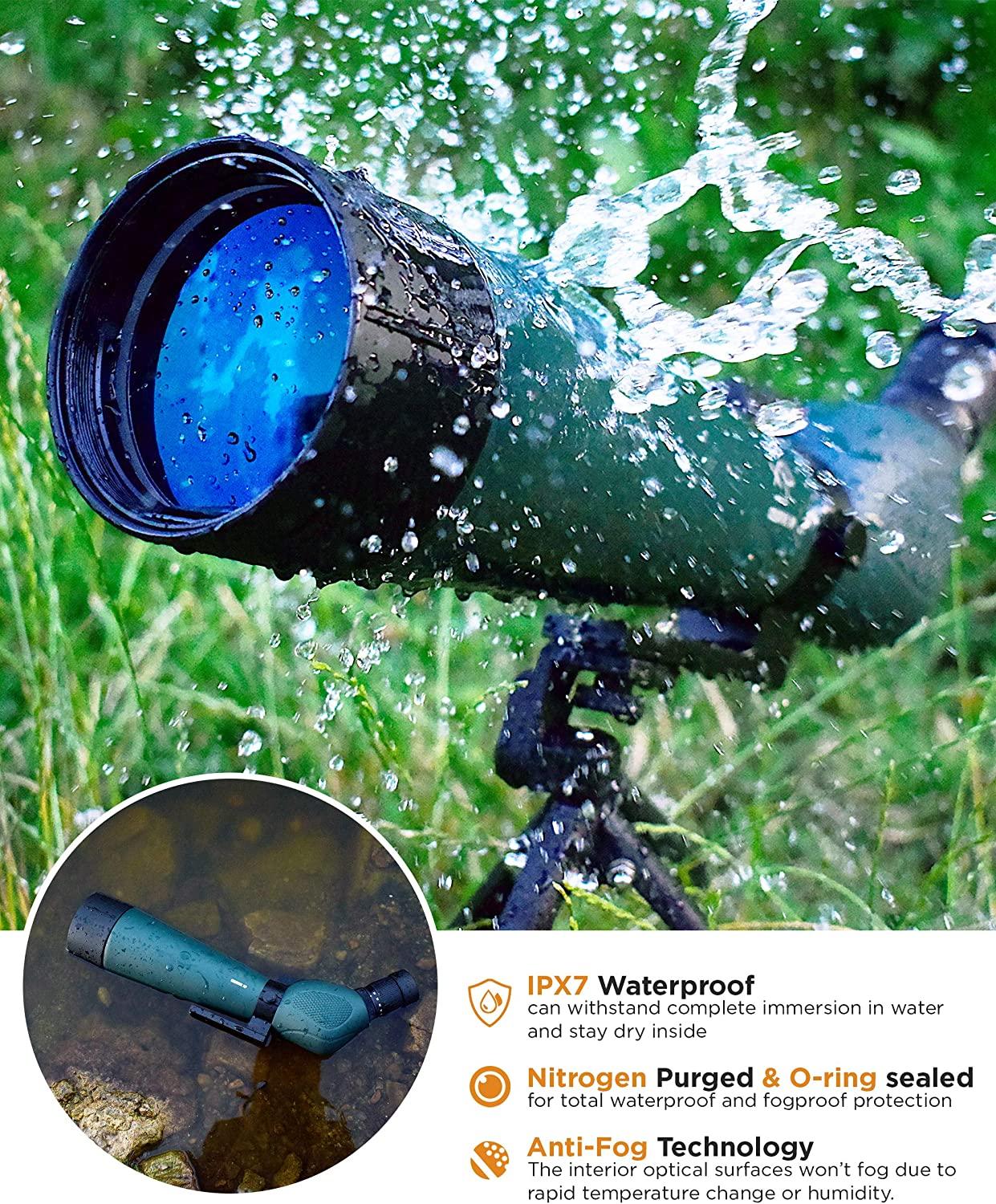 CREATIVE XP Waterproof Spotting Scope for Hunting HD 2060x60mm with