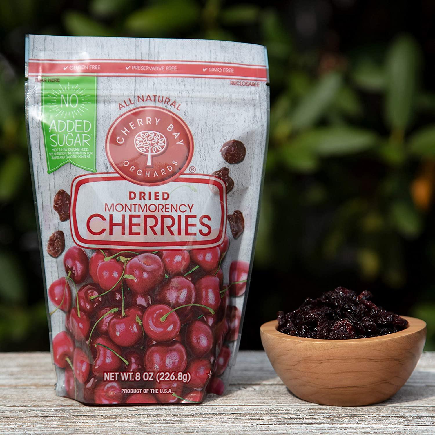 Cherry Bay Orchards Dried Unsweetened Montmorency Tart Cherries No