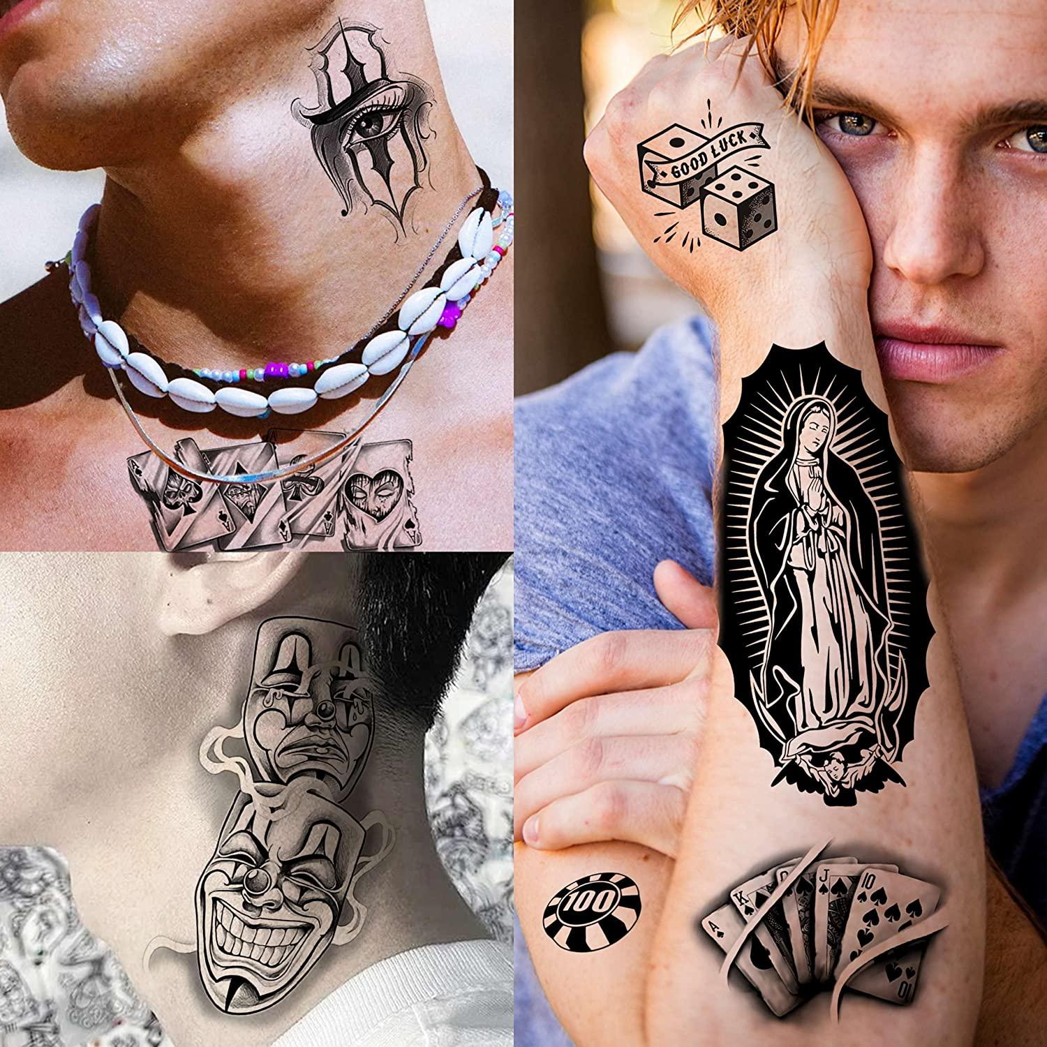 gangster tattoo designs for men