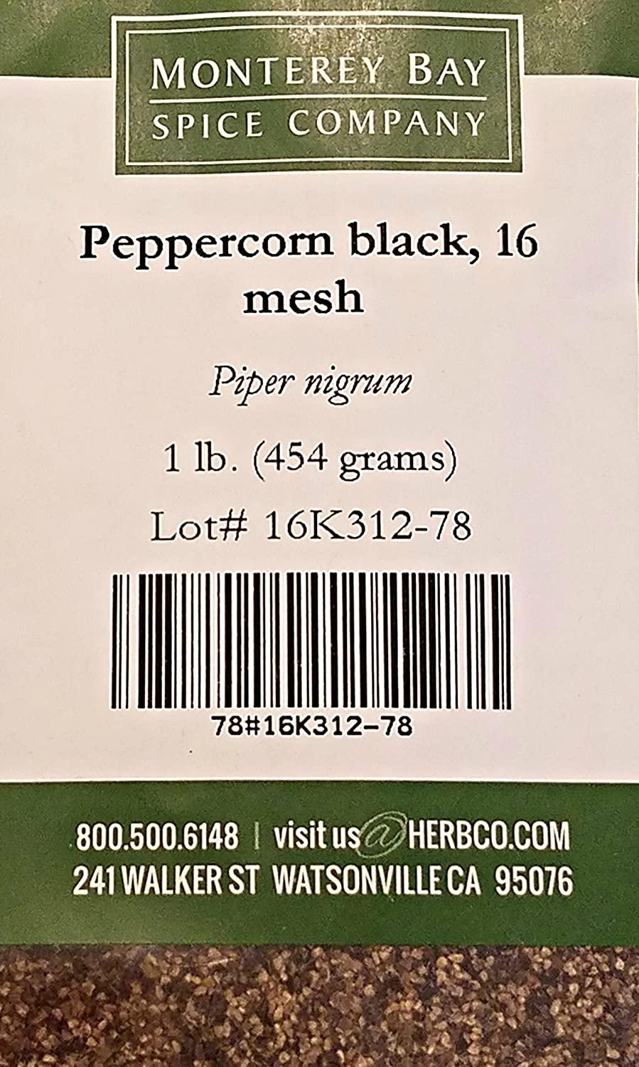 Monterey Bay Peppercorn Black 16 Mesh 1 Pound 1 Pound (Pack of 1)