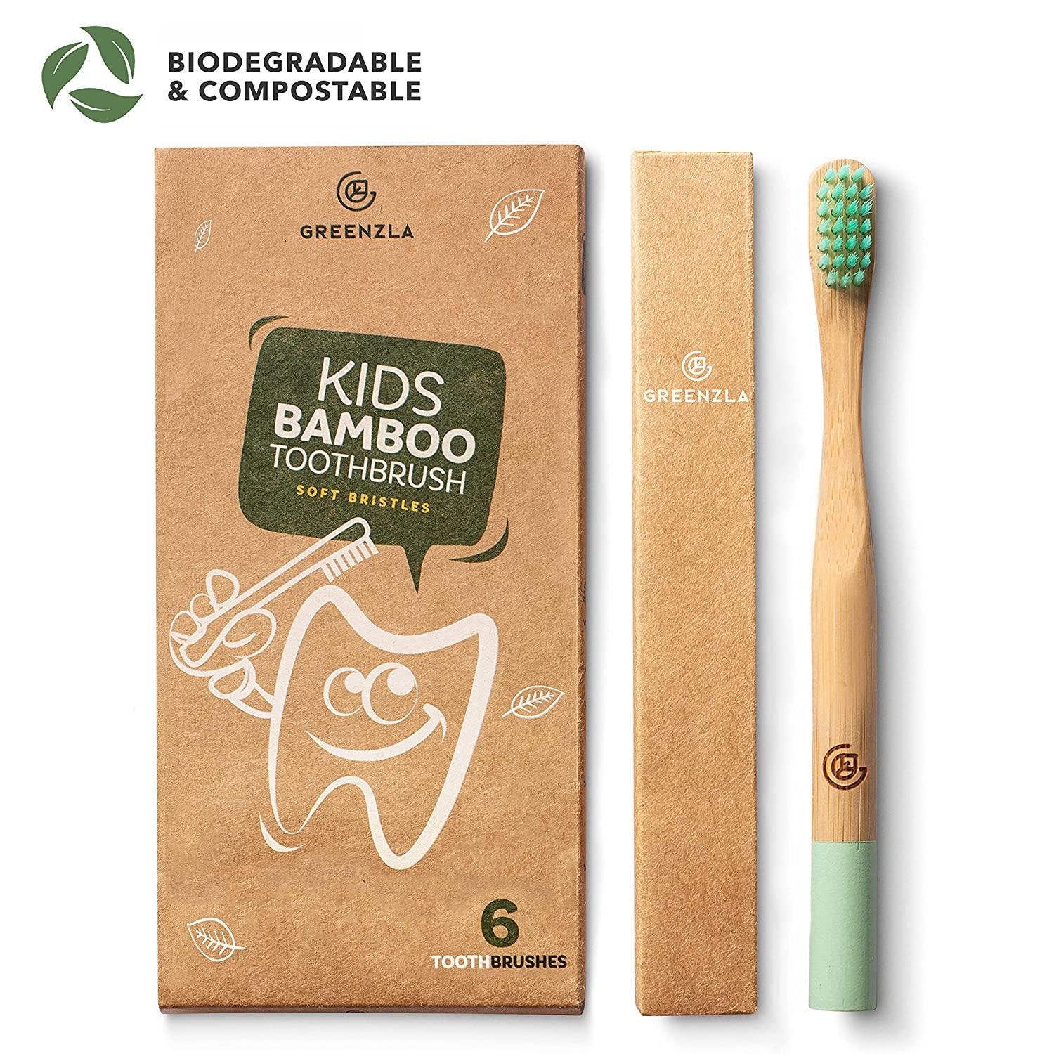 Greenzla Bamboo Toothbrush - Thumbnail 3