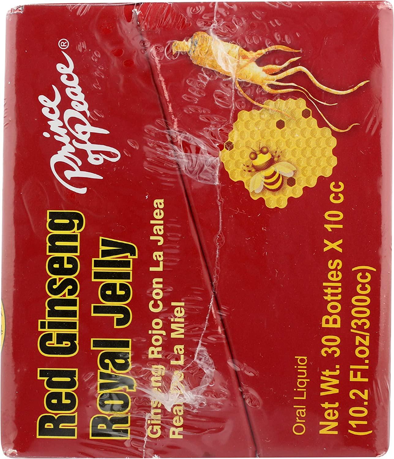Prince of Peace Red Ginseng Royal Jelly, 30 Count