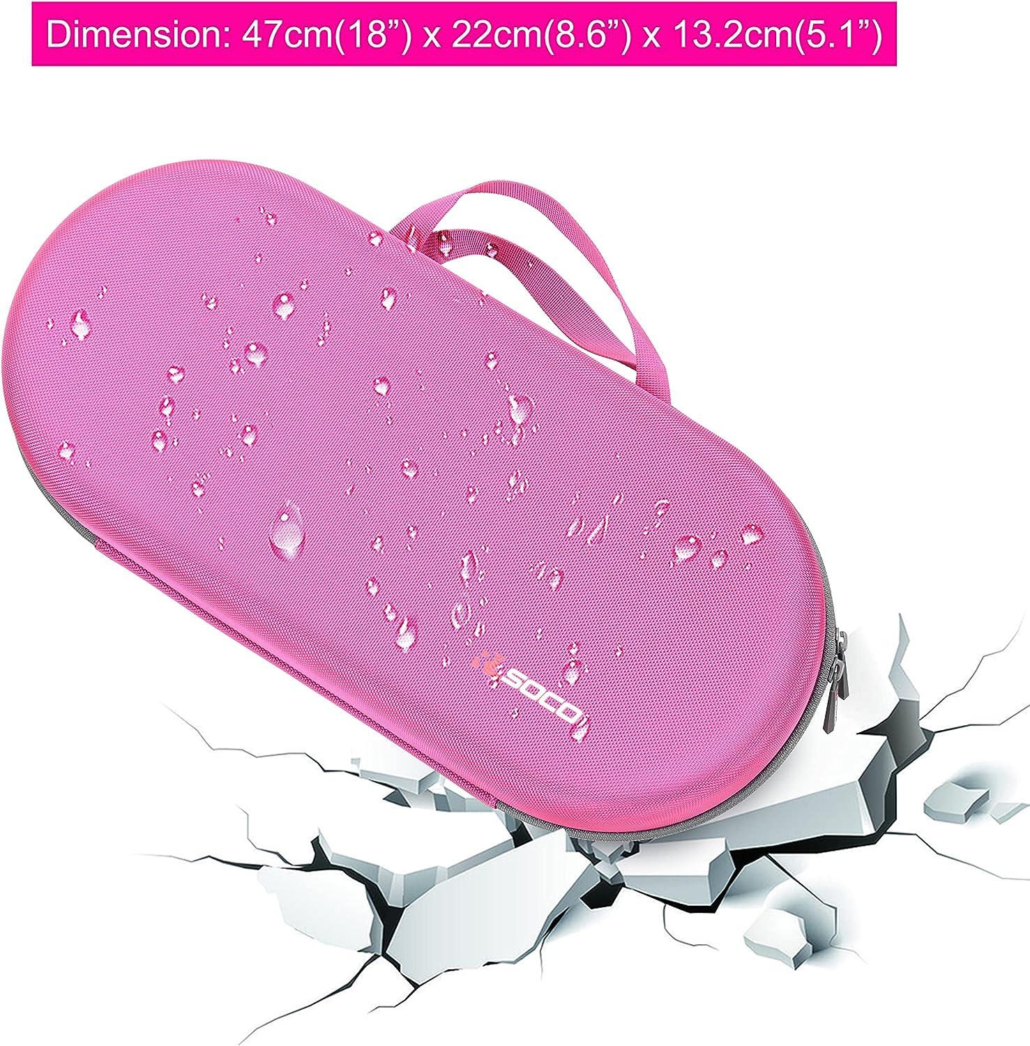 RLSOCO Hard Case for Dyson Airwrap Long/Complete Styler - Pink