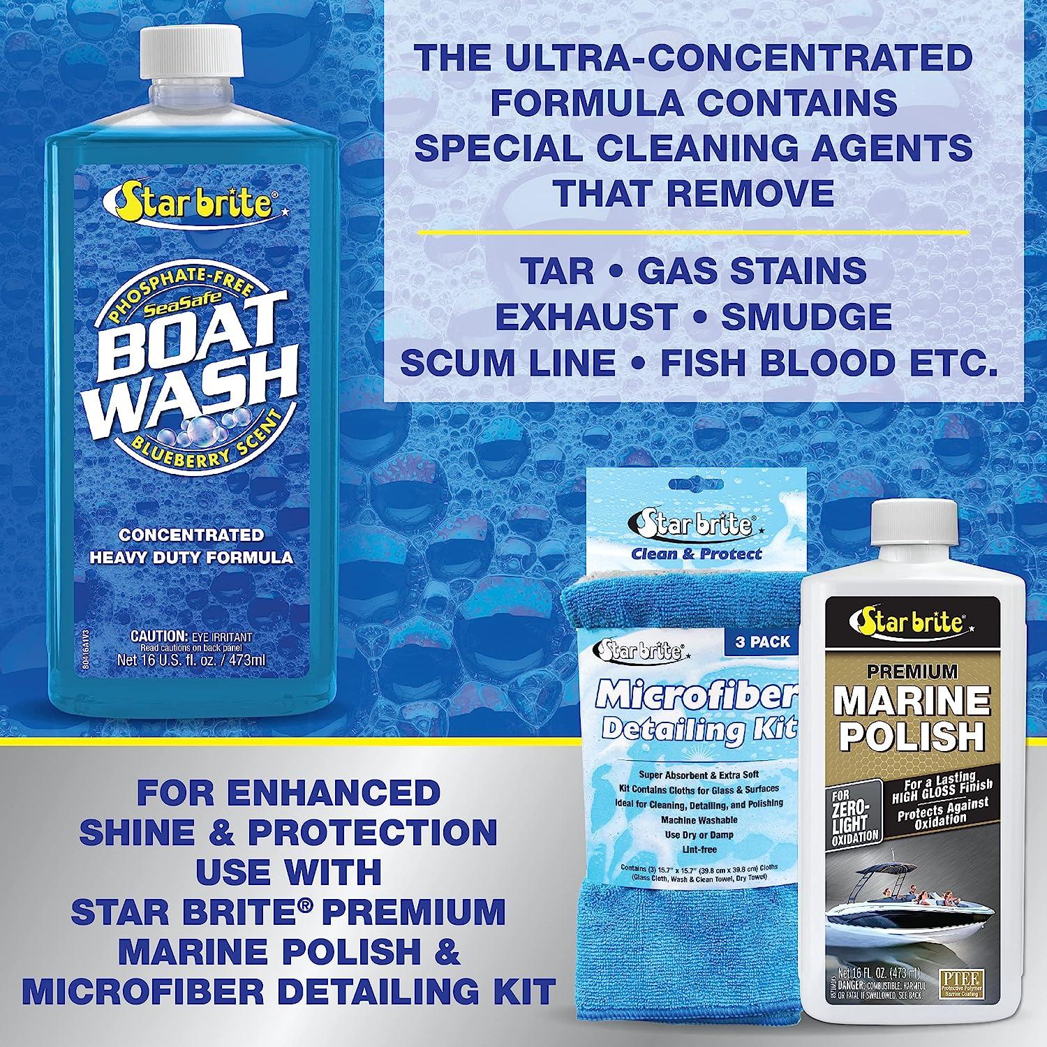 STAR BRITE Concentrated Boat Wash 3 Capfuls Clean a 24' Boat Multi