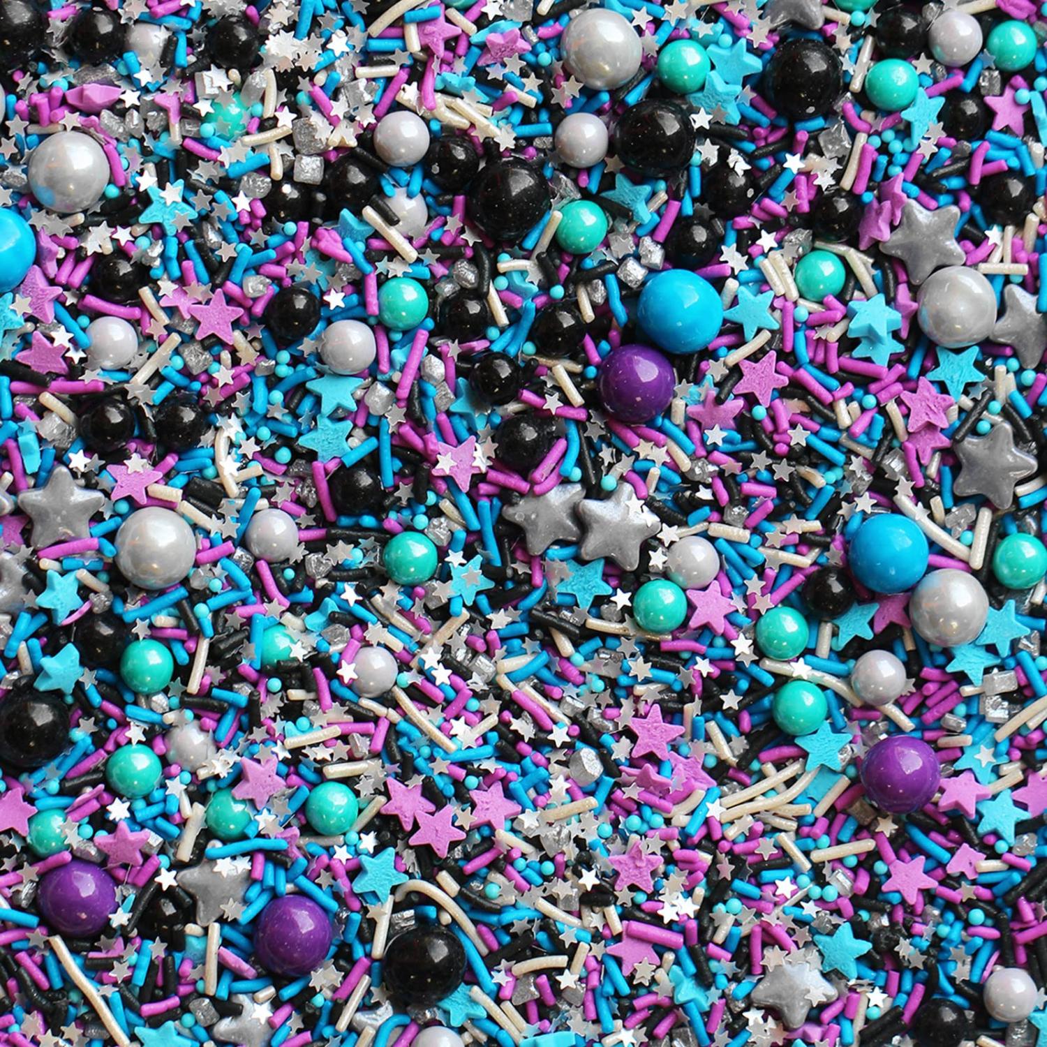 Fancy Sprinkles Edible Glitter Sprinkle Mix for Baking, Cake and Cookie