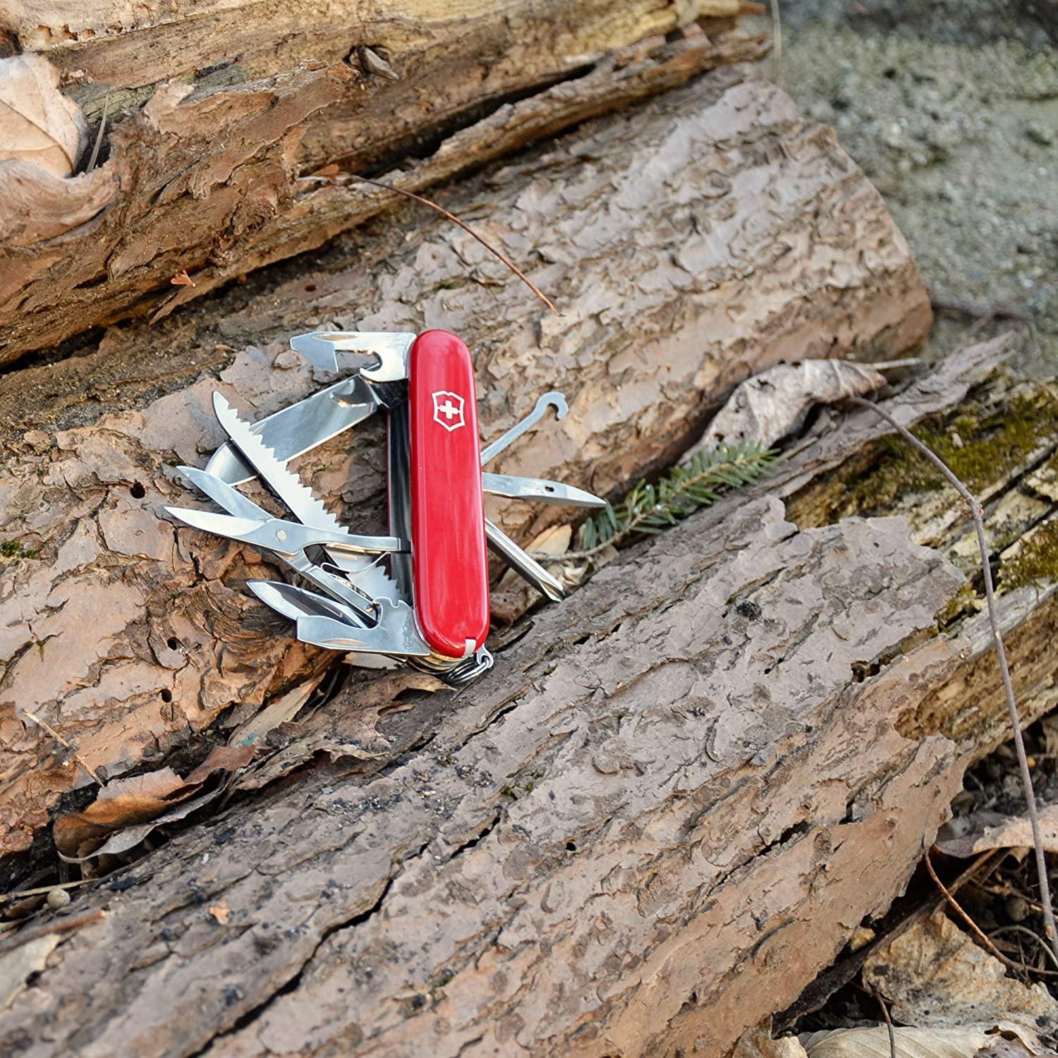  Victorinox Swiss Army Multi-Tool, Tinker Pocket Knife , Red,  91mm : Tools & Home Improvement