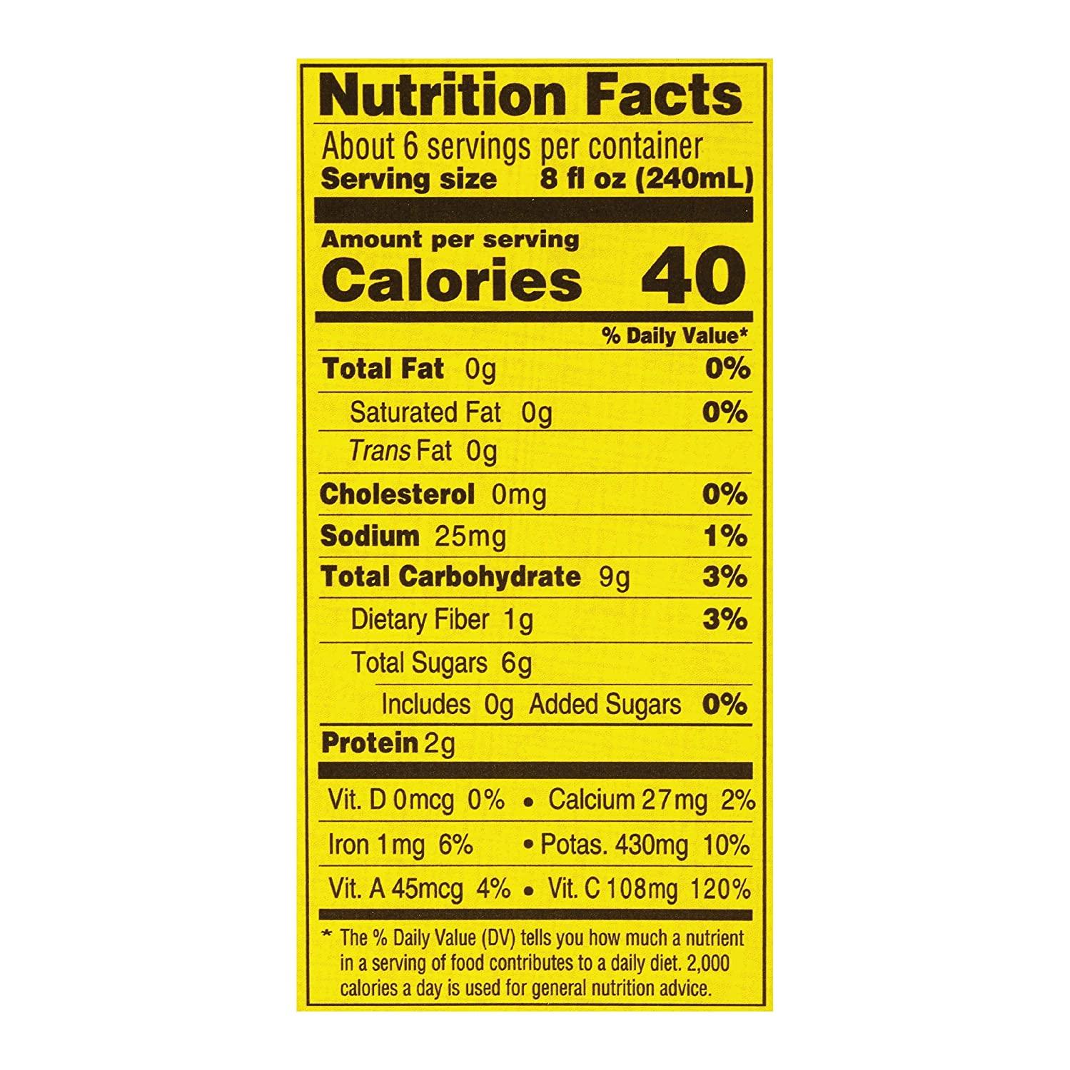 Red Gold Fresh Tomato Juice No Salt Added, Kosher, Gluten Free 46oz Can