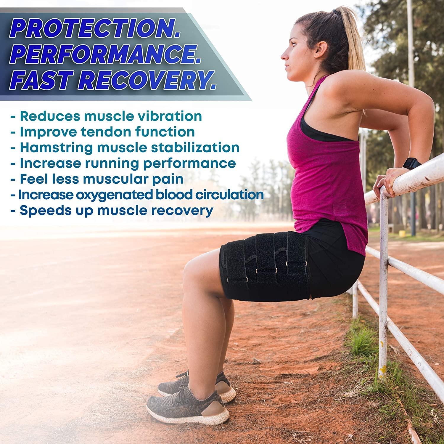 Hamstring & Groin Compression Sleeve Neoprene Support for Adductor