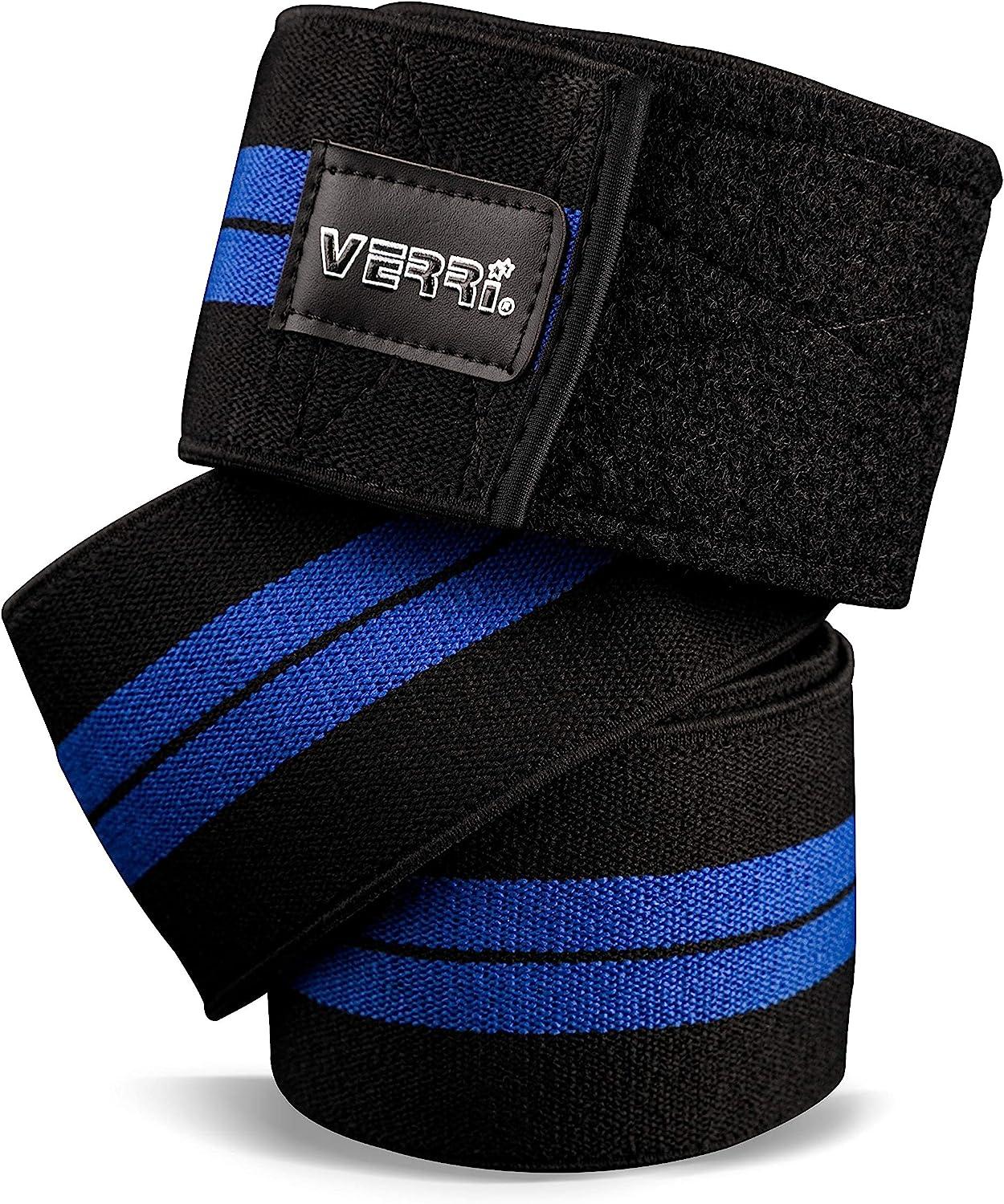 Verri Knee Wraps for Squats and Leg Press That Provide Protection and