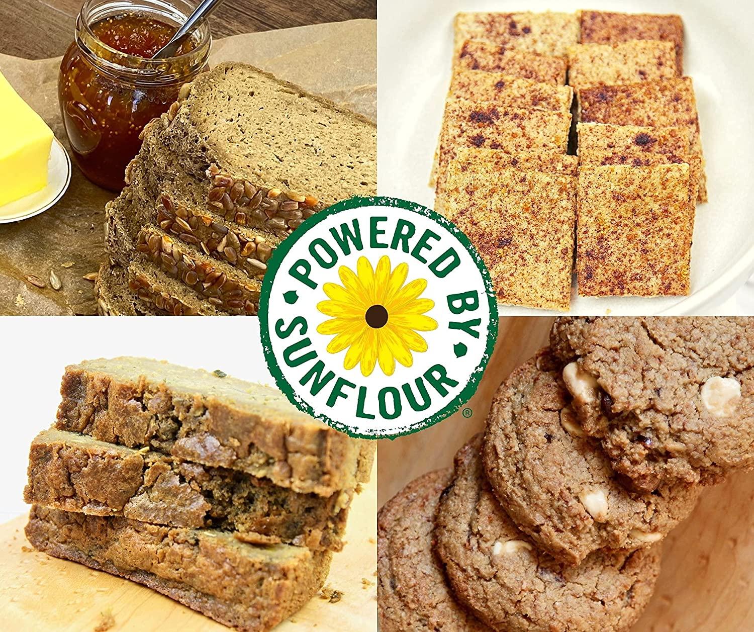SunFlour Sunflower Seed Flour for Baking Low Carb, Gluten and Grain