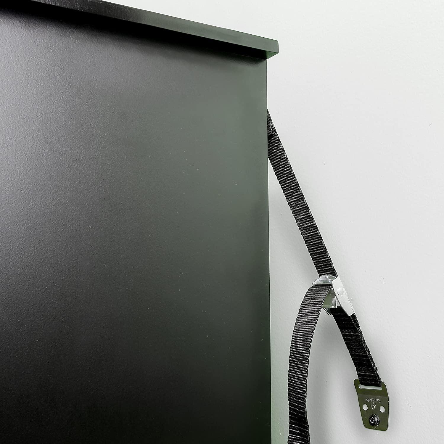 Jambini Metal Furniture / TV Safety Straps TV Anti Tip Straps