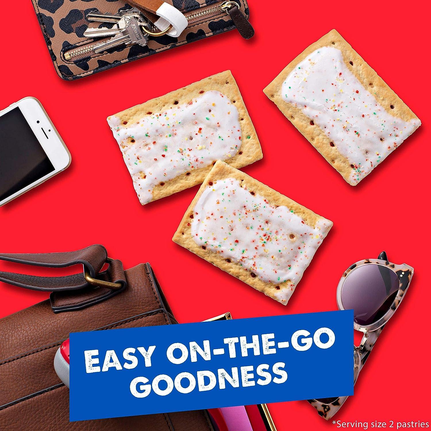 pop tarts booster box Amazon.com: Pop-Tarts Four Flavor Variety Pack, 60 Count main image 1
