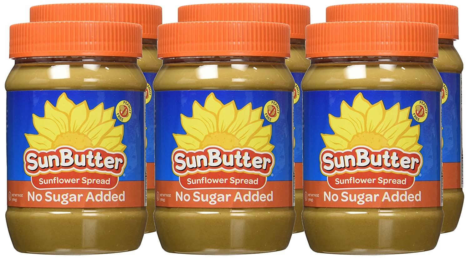 SunButter Natural No Sugar Added Sunflower Butter with hint of salt 16