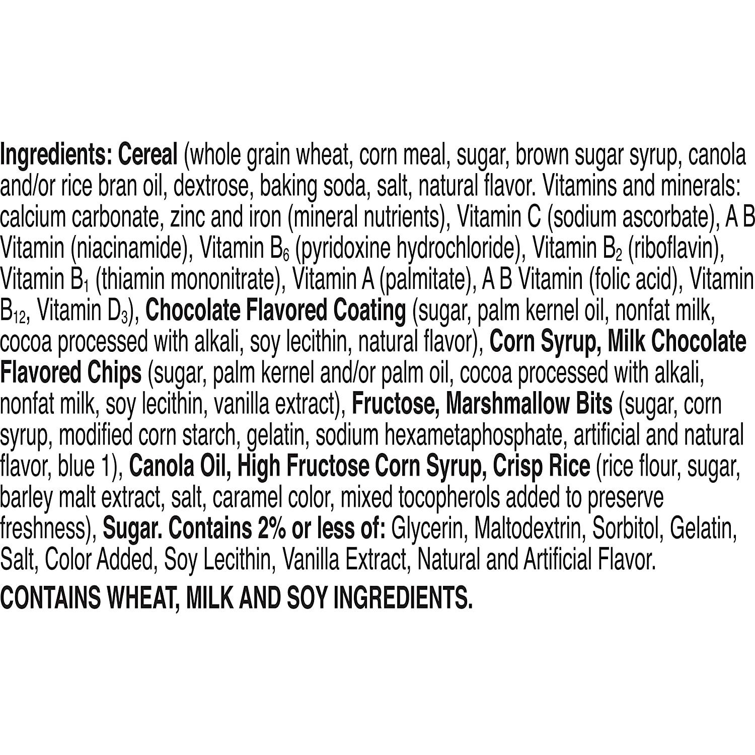 Golden Grahams S'mores Chocolate Marshmallow Breakfast Bars, 16 Bars