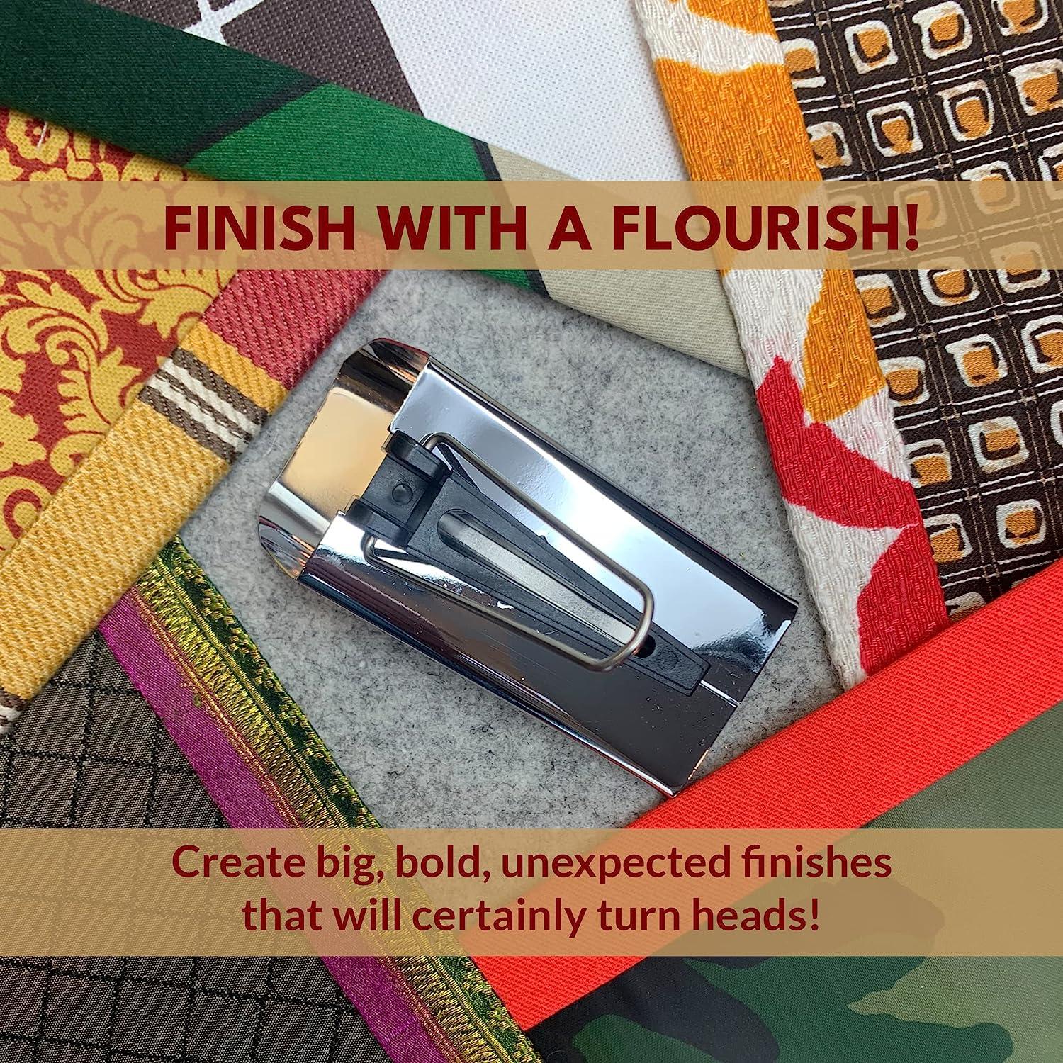 Madam Sew XL Bias Tape Maker, 50mm Single and Double Fold Bias Tape