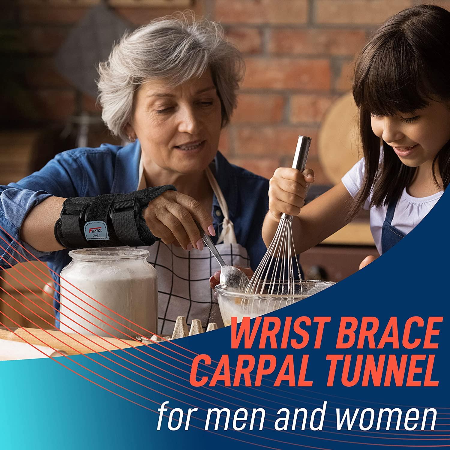 Wrist Brace for Carpal Tunnel Adjustable Wrist Support Brace with