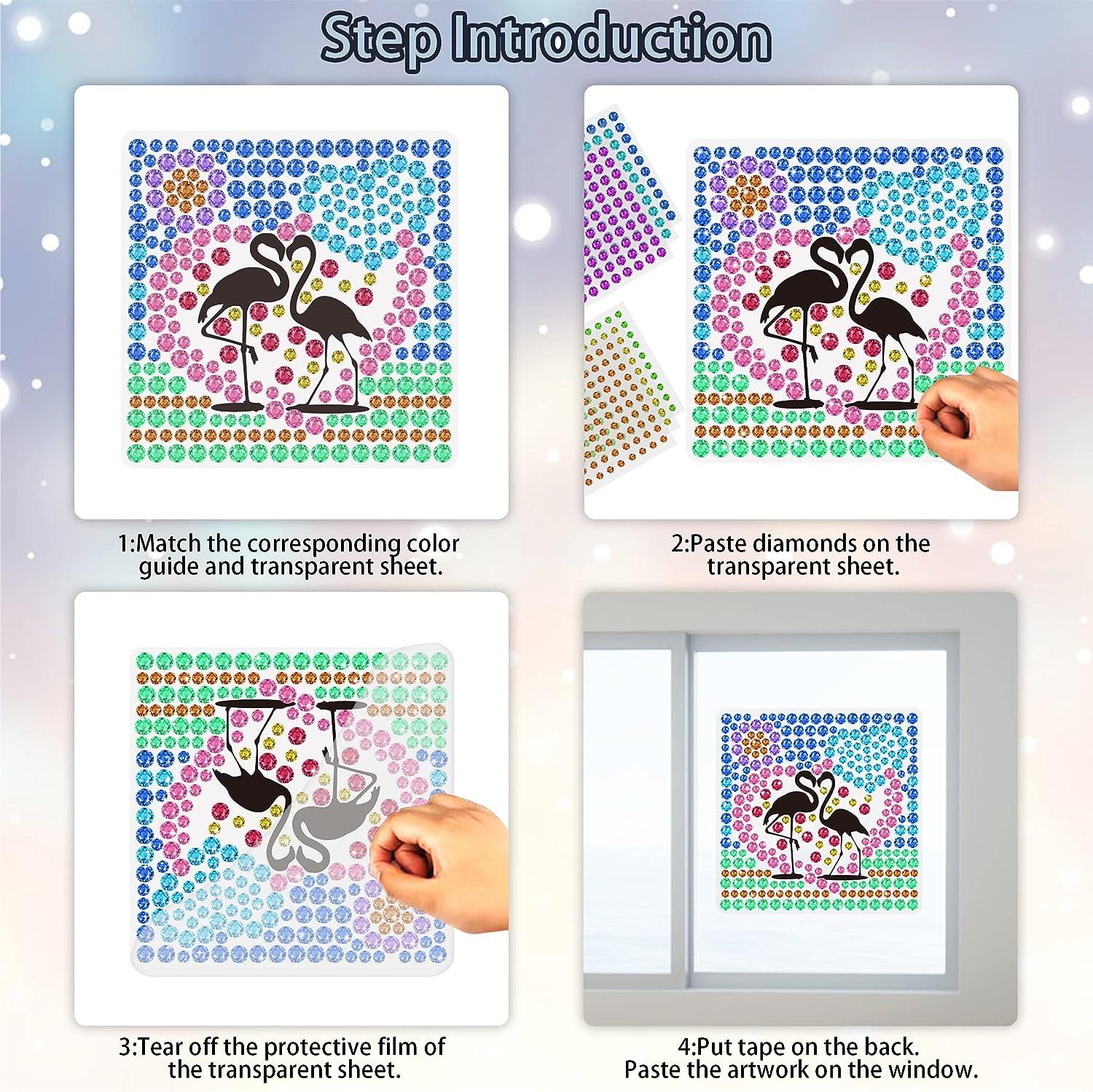 Arts & Crafts Gem Art Kit for Girls Ages 8-12. Diamond Painting