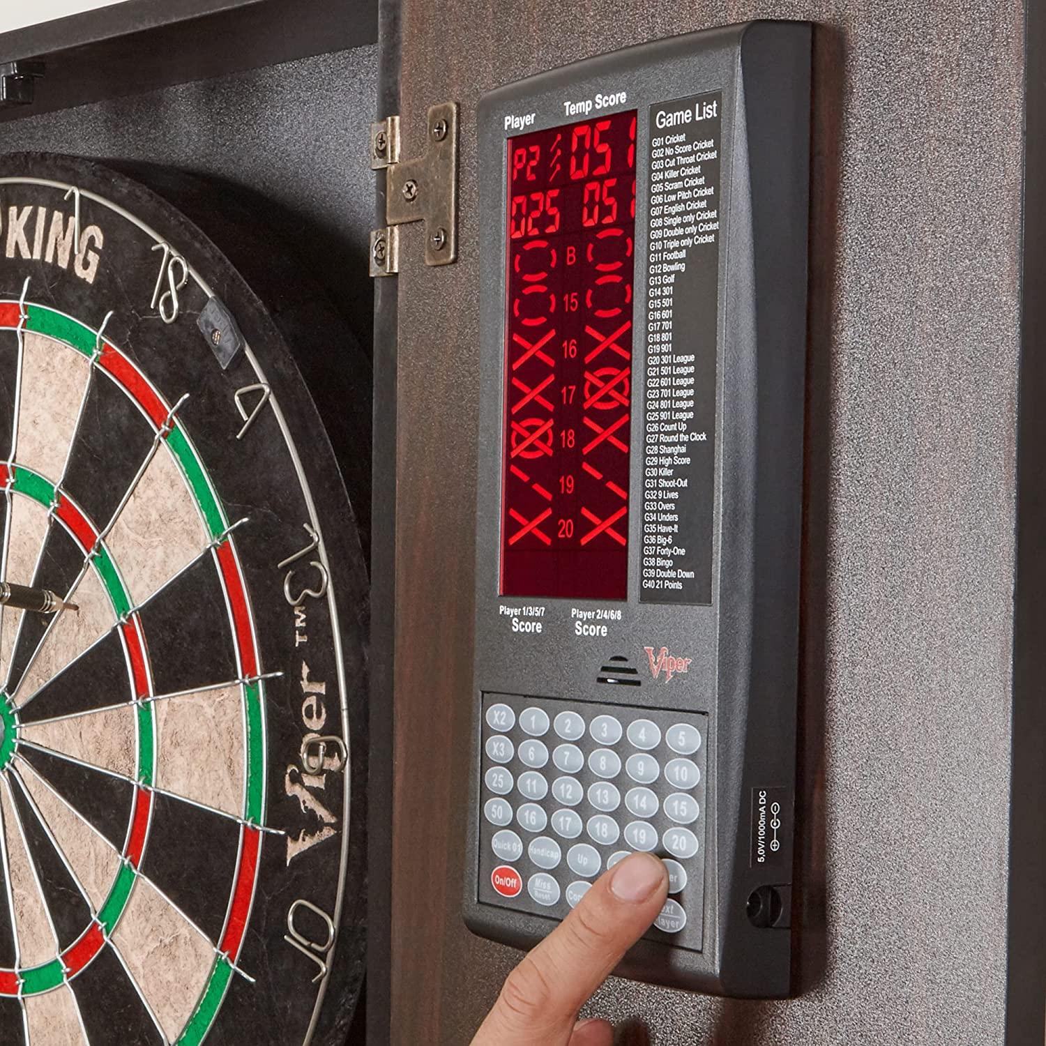 Viper ProScore Digital Dart Scorer Black Improve your game with