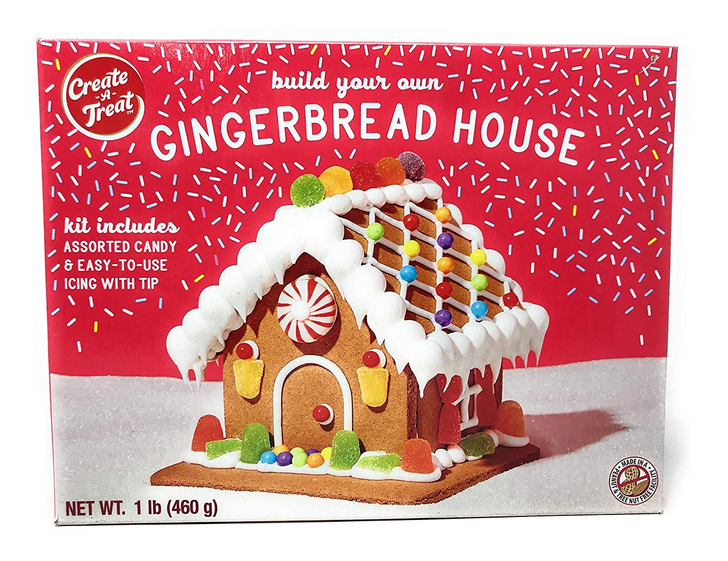 CreateATreat Gingerbread House Kit Value Pack, Includes 2 Full Kits, 1 lb. Each