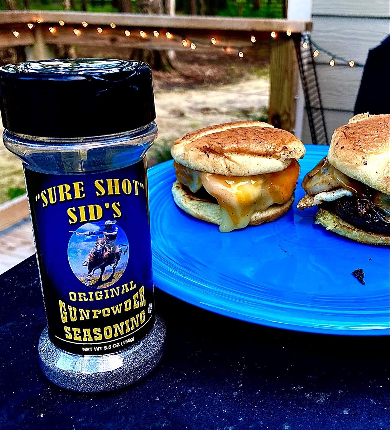 Sure Shot Sids Gunpowder Seasoning Famous Bbq Rub Powder Grill