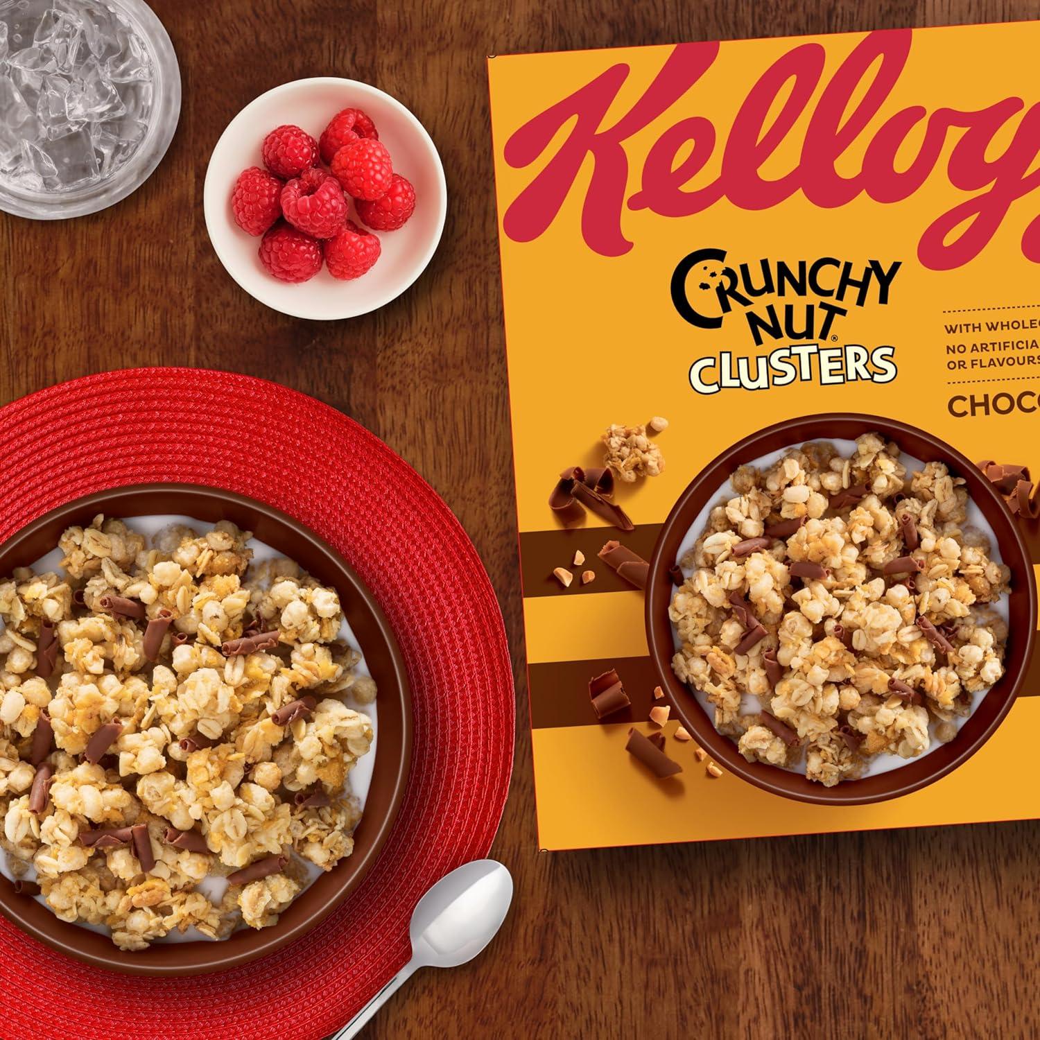 Kellogg's Crunchy Nut Chocolate Clusters 400g