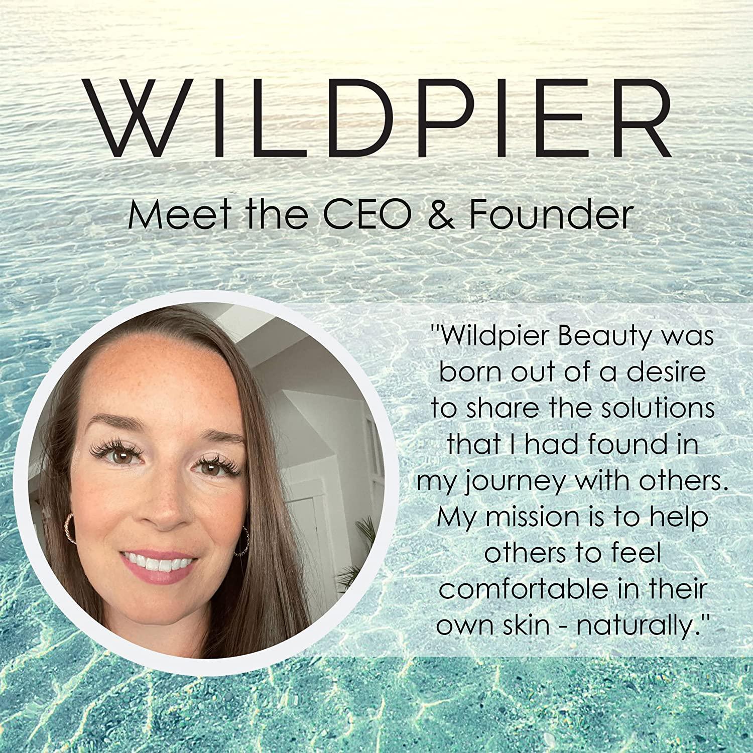 Wildpier Beauty Exfoliating Glove Mitt Body Scrub for Bath Shower Spa