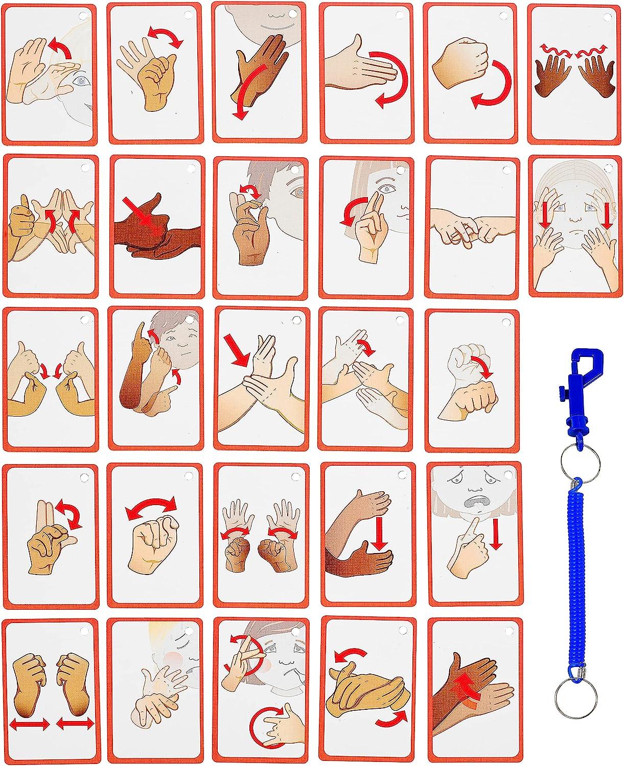ASL Communication Cards for Speech Delay, NonVerbal, and Deaf 27